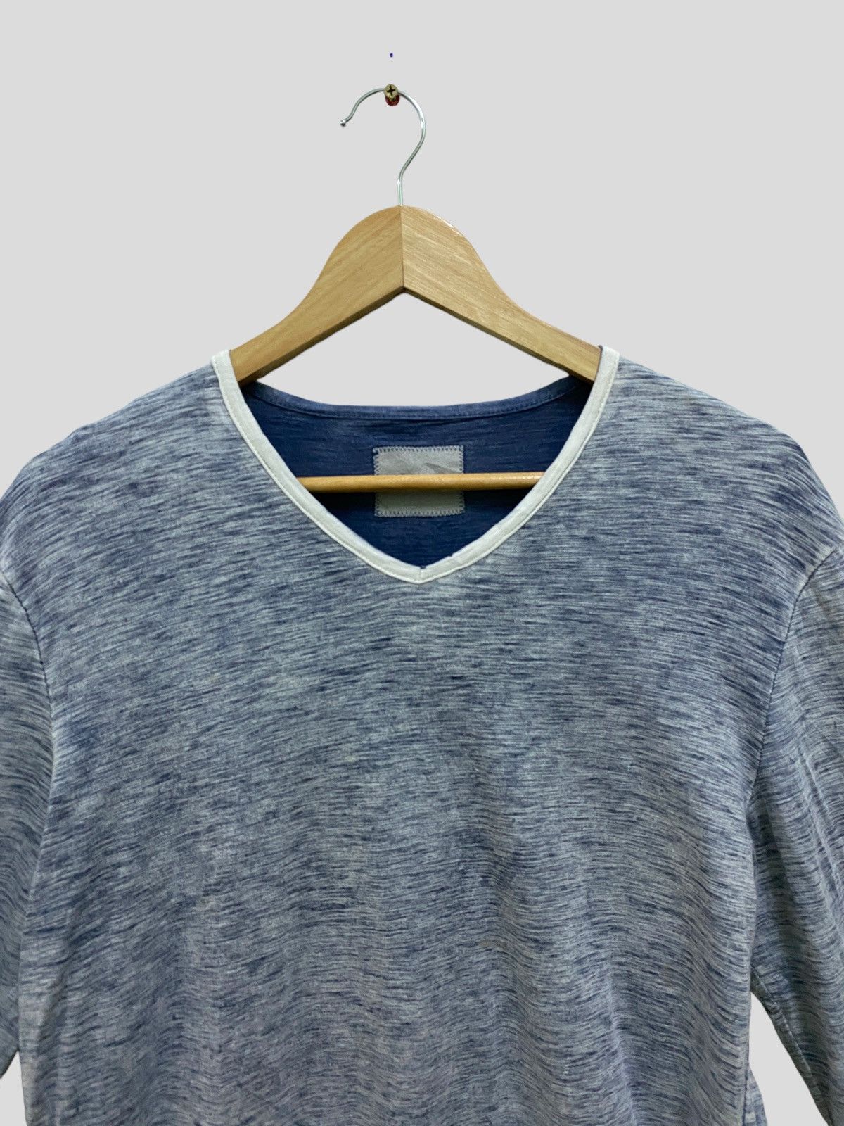 Designer × Japanese Brand × Vintage Vintage ARTISAN LONG SLEEVES WITH LINE V COLLAR Size US M / EU 48-50 / 2 - 3 Thumbnail