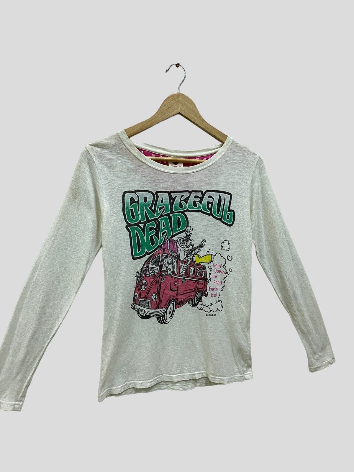 Grateful Dead × Vintage GRATEFUL DEAD 2010 NICE DESIGN LONG SLEEVES SHIRT Size XS / US 0-2 / IT 36-38 - 3 Thumbnail
