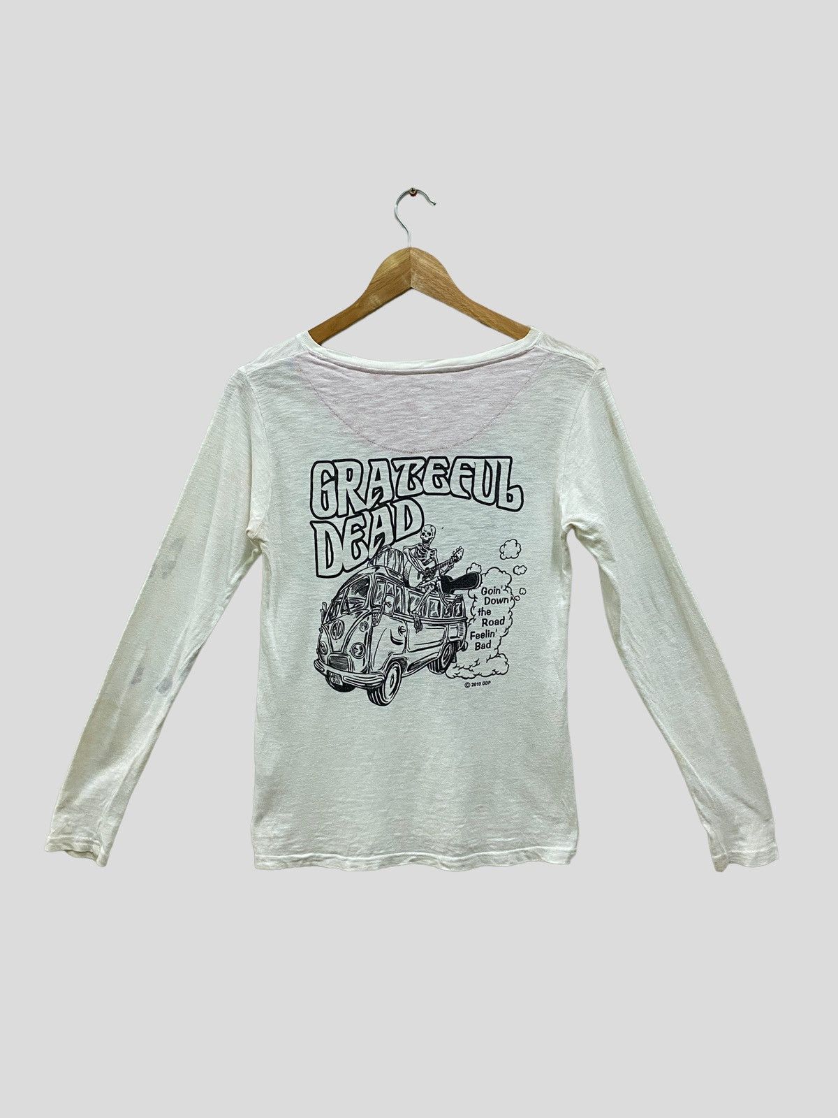 Grateful Dead × Vintage GRATEFUL DEAD 2010 NICE DESIGN LONG SLEEVES SHIRT Size XS / US 0-2 / IT 36-38 - 2 Thumbnail