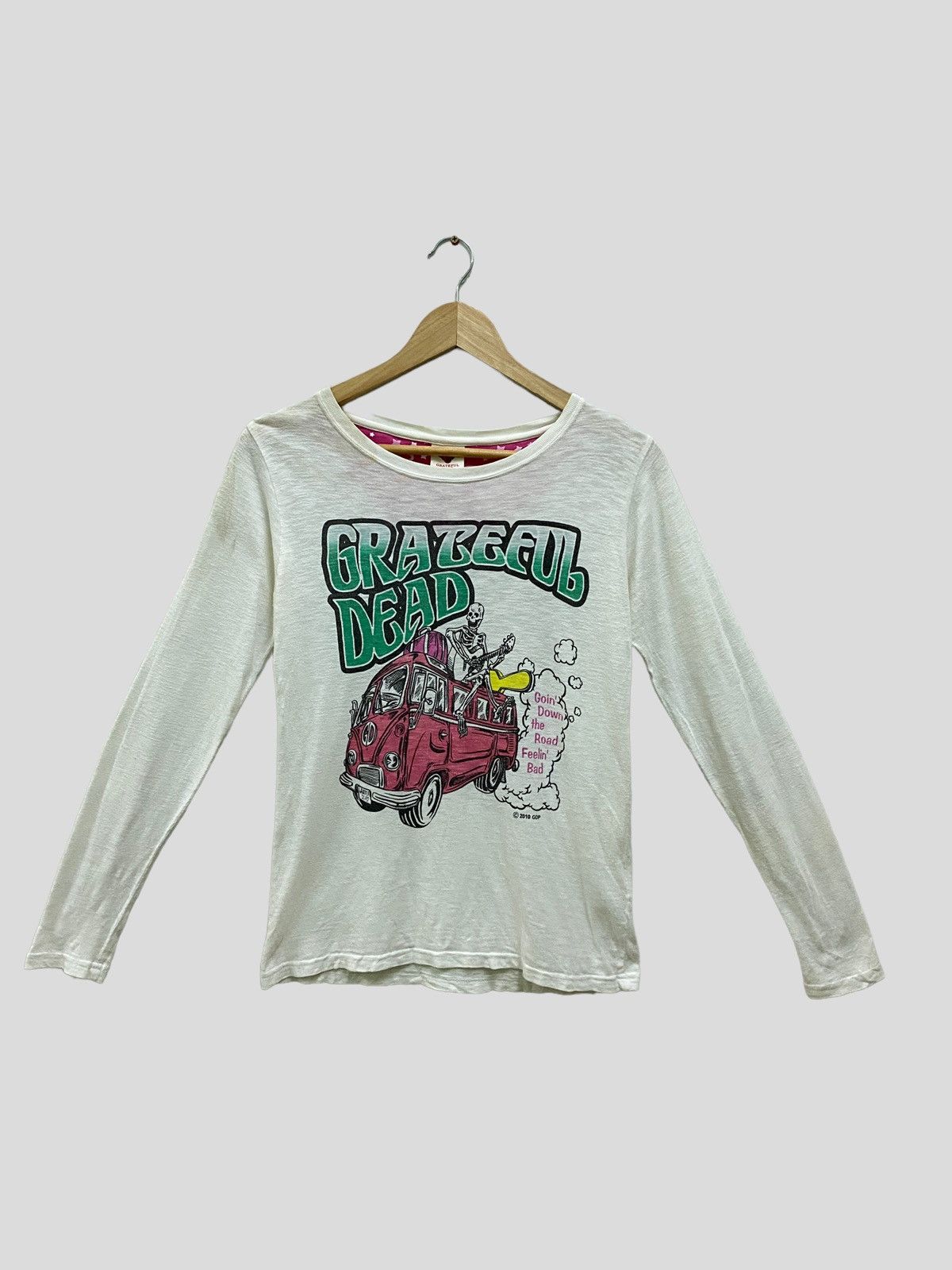 Grateful Dead × Vintage GRATEFUL DEAD 2010 NICE DESIGN LONG SLEEVES SHIRT Size XS / US 0-2 / IT 36-38 - 1 Thumbnail