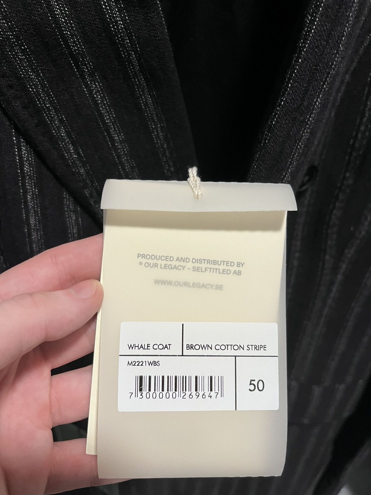 Our Legacy Our Legacy Whale Coat Size US M / EU 48-50 / 2 - 4 Thumbnail