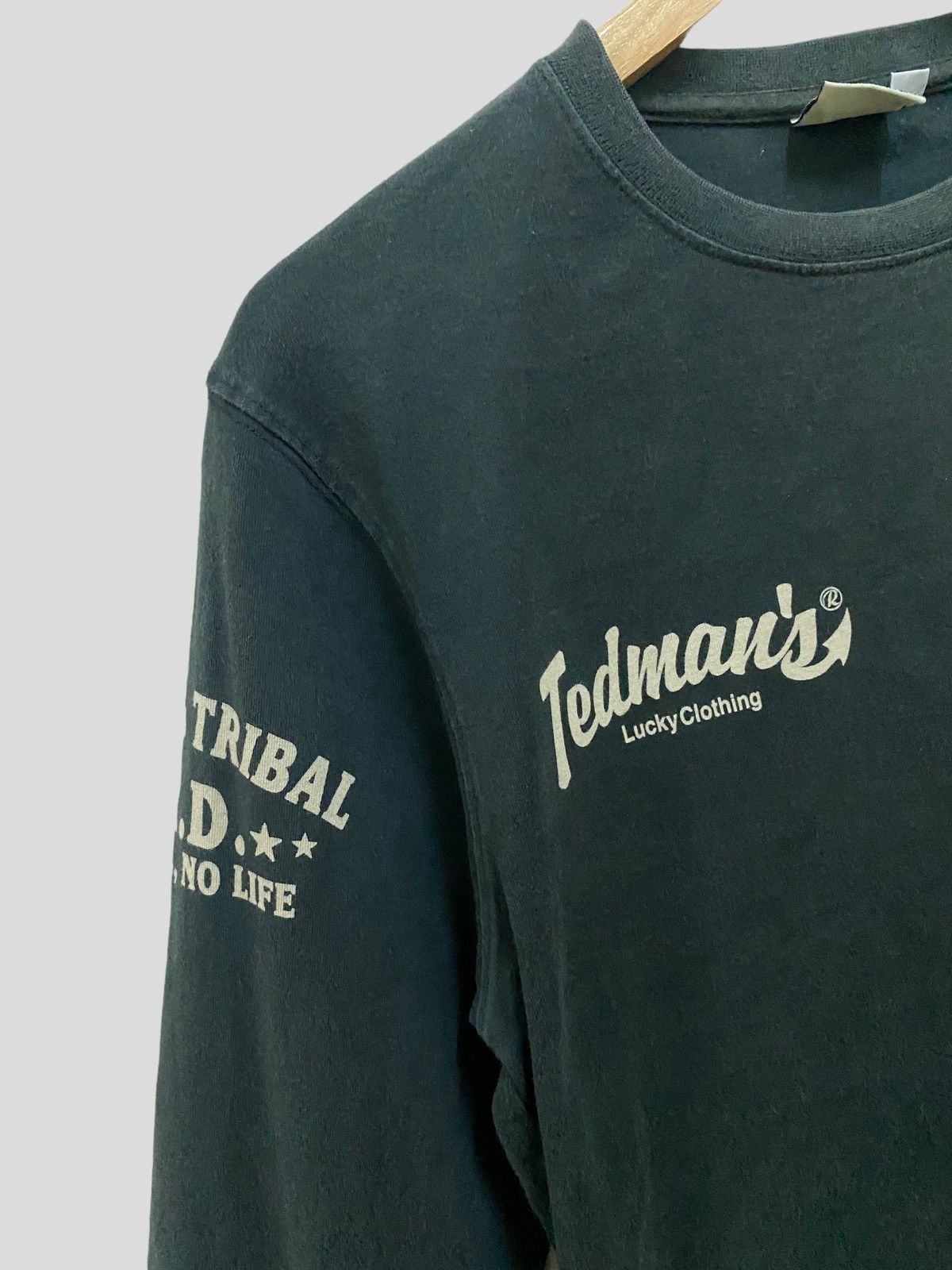 Tedman 💥 VINTAGE TEDMAN NO DEVIL NO LIFE LONG SLEEVES SHIRT Size US S / EU 44-46 / 1 - 7 Thumbnail