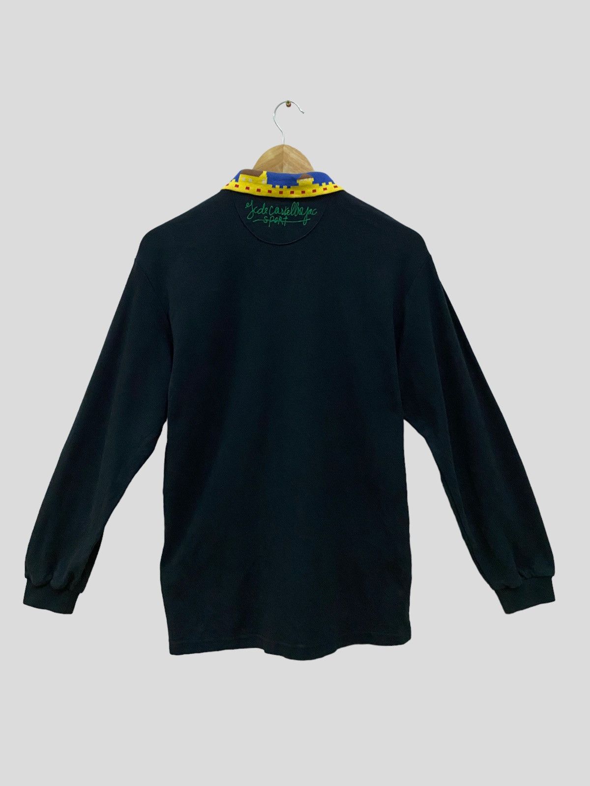 Jean Charles De Castelbajac × Vintage VINTAGE JEAN CHARLES DE CASTELBAJAC POLO LONG SLEEVES Size US S / EU 44-46 / 1 - 2 Thumbnail