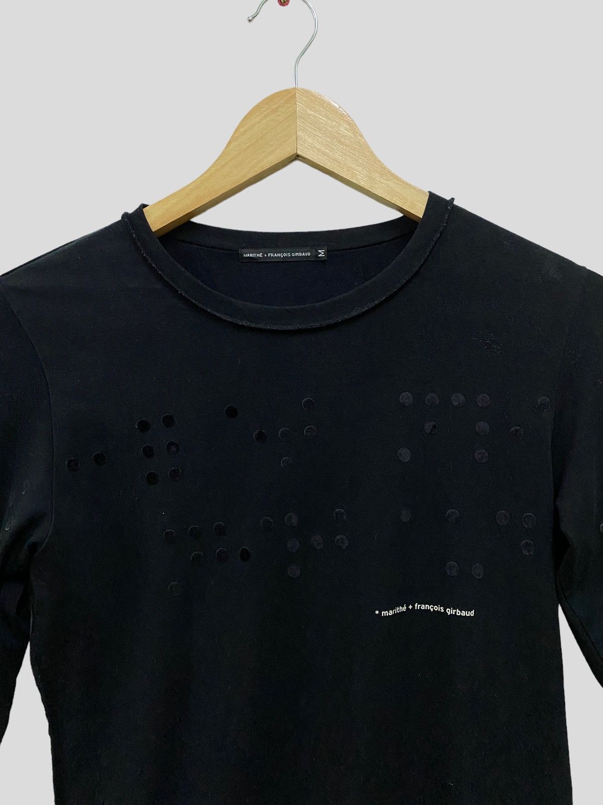 Marithe + Francois Girbaud MARITHE FRANCOIS GIRBAUD PRINTED LONG SLEEVES SHIRT Size US XXS / EU 40 - 8 Thumbnail
