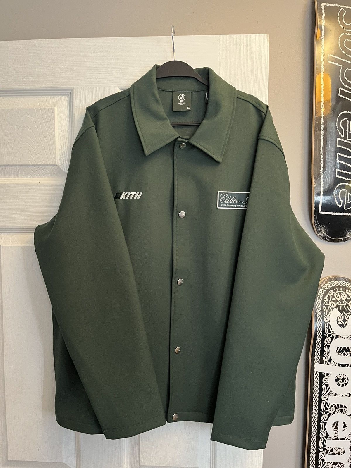 Kith Kith BMW Double Knit Coaches Jacket Grailed