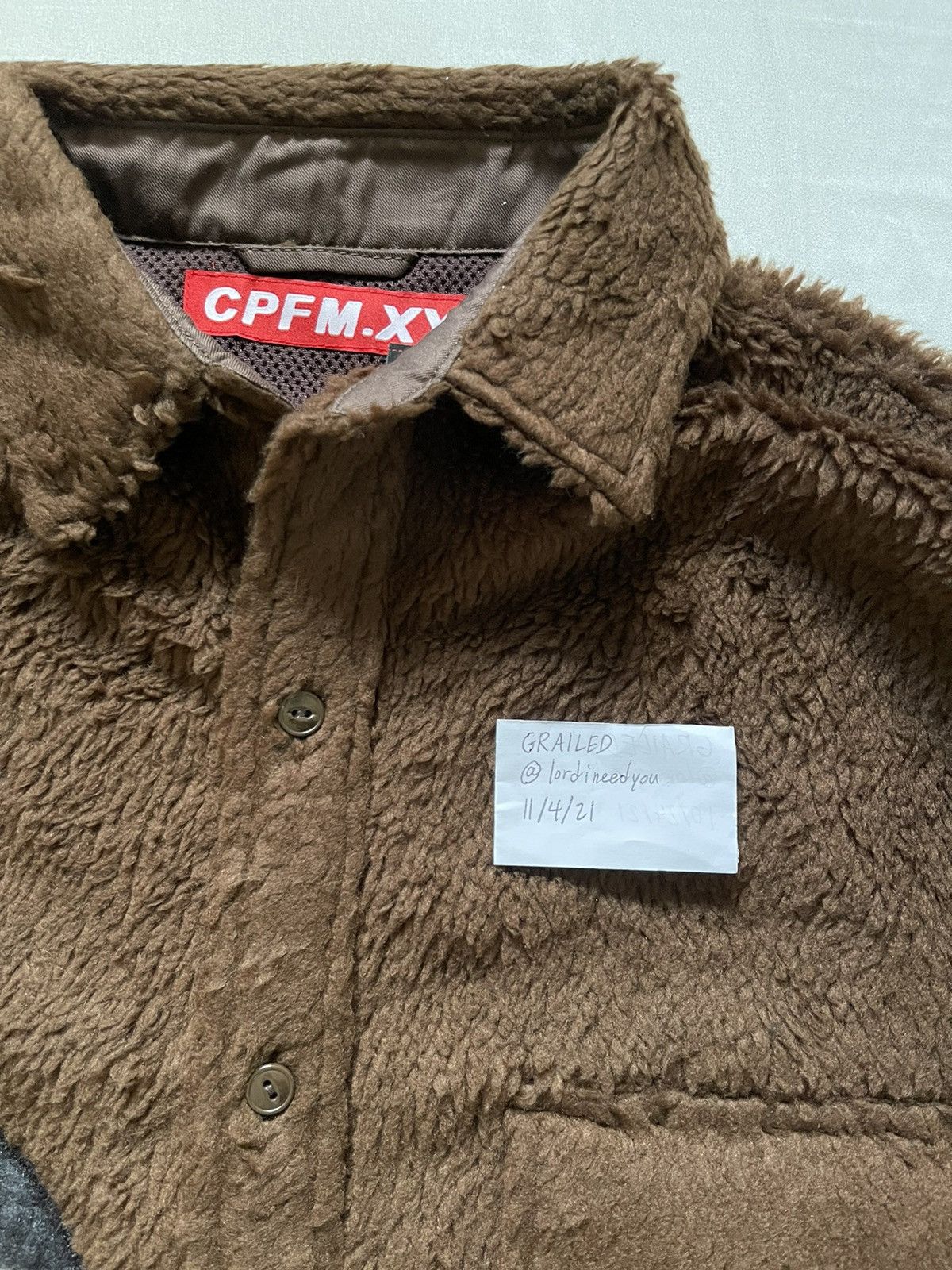 Cactus Plant Flea Market CPFM Big Fuzzy Shirt Medium (Oversized) Size US M / EU 48-50 / 2 - 2 Thumbnail
