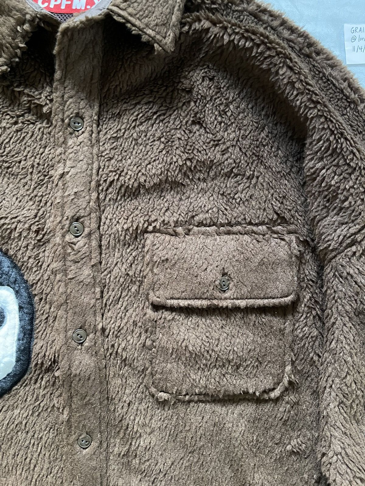 Cactus Plant Flea Market CPFM Big Fuzzy Shirt Medium (Oversized) Size US M / EU 48-50 / 2 - 6 Thumbnail