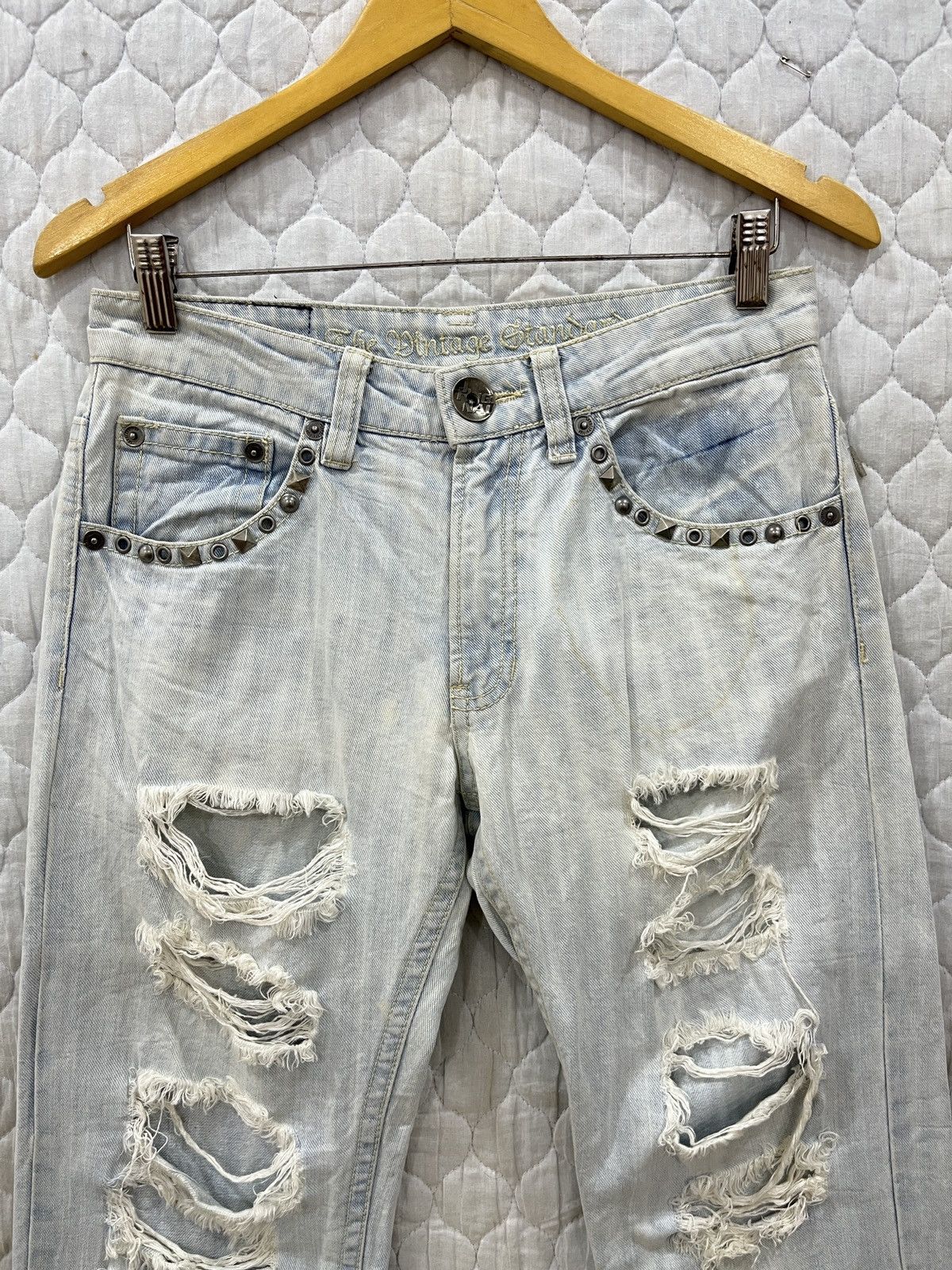 Japanese Brand × Seditionaries (Ccc). THE VINTAGE STANDARD ORIGINAL JEANS JAPAN DENIM Size US 30 / EU 46 - 4 Thumbnail