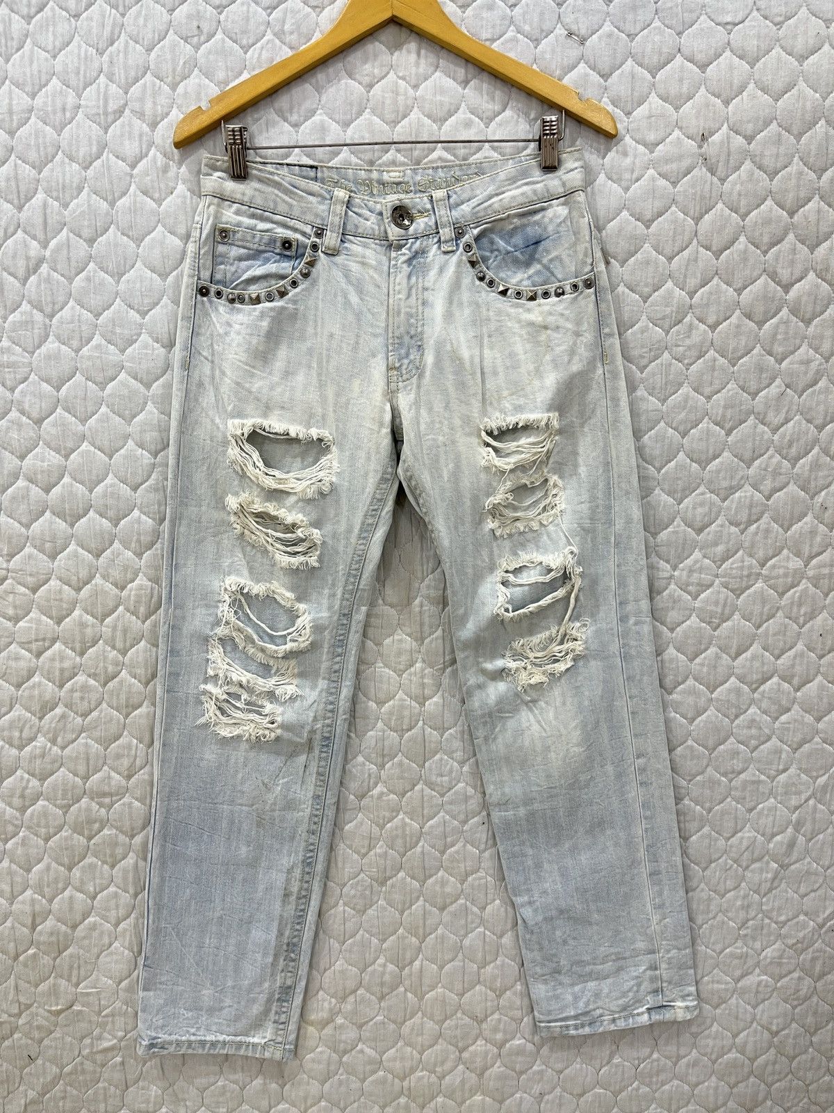 Japanese Brand × Seditionaries (Ccc). THE VINTAGE STANDARD ORIGINAL JEANS JAPAN DENIM Size US 30 / EU 46 - 1 Thumbnail