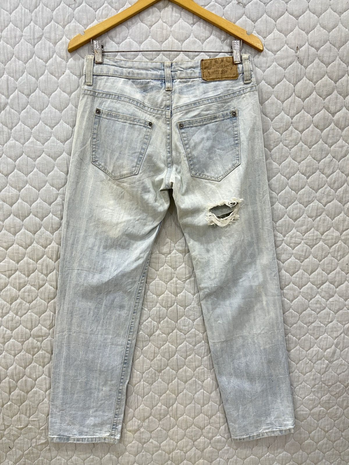 Japanese Brand × Seditionaries (Ccc). THE VINTAGE STANDARD ORIGINAL JEANS JAPAN DENIM Size US 30 / EU 46 - 5 Thumbnail