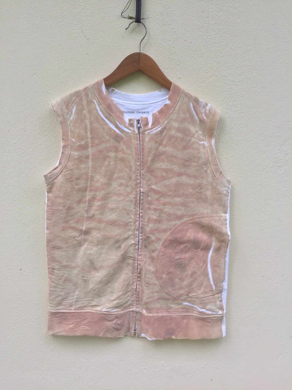 Issey Miyake × Tsumori Chisato Tsumori Chisato Issey Miyake Paint Art Sleeveless shirt Size US M / EU 48-50 / 2 - 1 Thumbnail