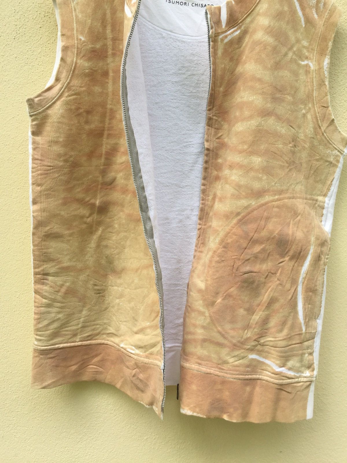 Issey Miyake × Tsumori Chisato Tsumori Chisato Issey Miyake Paint Art Sleeveless shirt Size US M / EU 48-50 / 2 - 8 Thumbnail