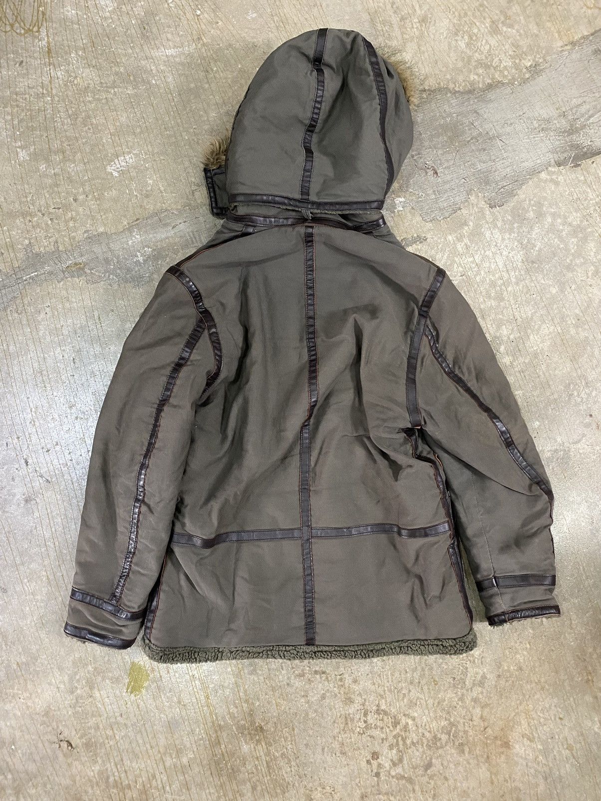 Avirex × Pelle Pelle Vtg Avirex B7 alaskan Sherpa cowhide Leather trim jacket Size US S / EU 44-46 / 1 - 10 Thumbnail