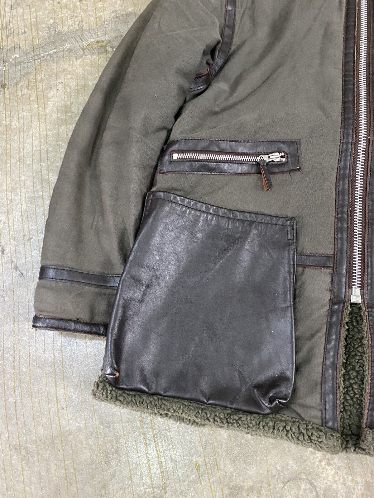 Avirex × Pelle Pelle Vtg Avirex B7 alaskan Sherpa cowhide Leather trim jacket Size US S / EU 44-46 / 1 - 6 Thumbnail