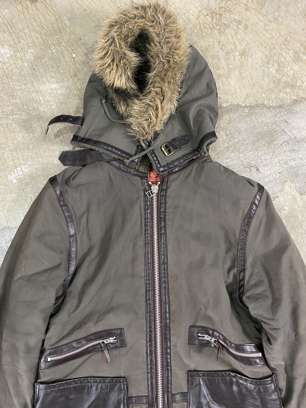 Avirex × Pelle Pelle Vtg Avirex B7 alaskan Sherpa cowhide Leather trim jacket Size US S / EU 44-46 / 1 - 3 Thumbnail