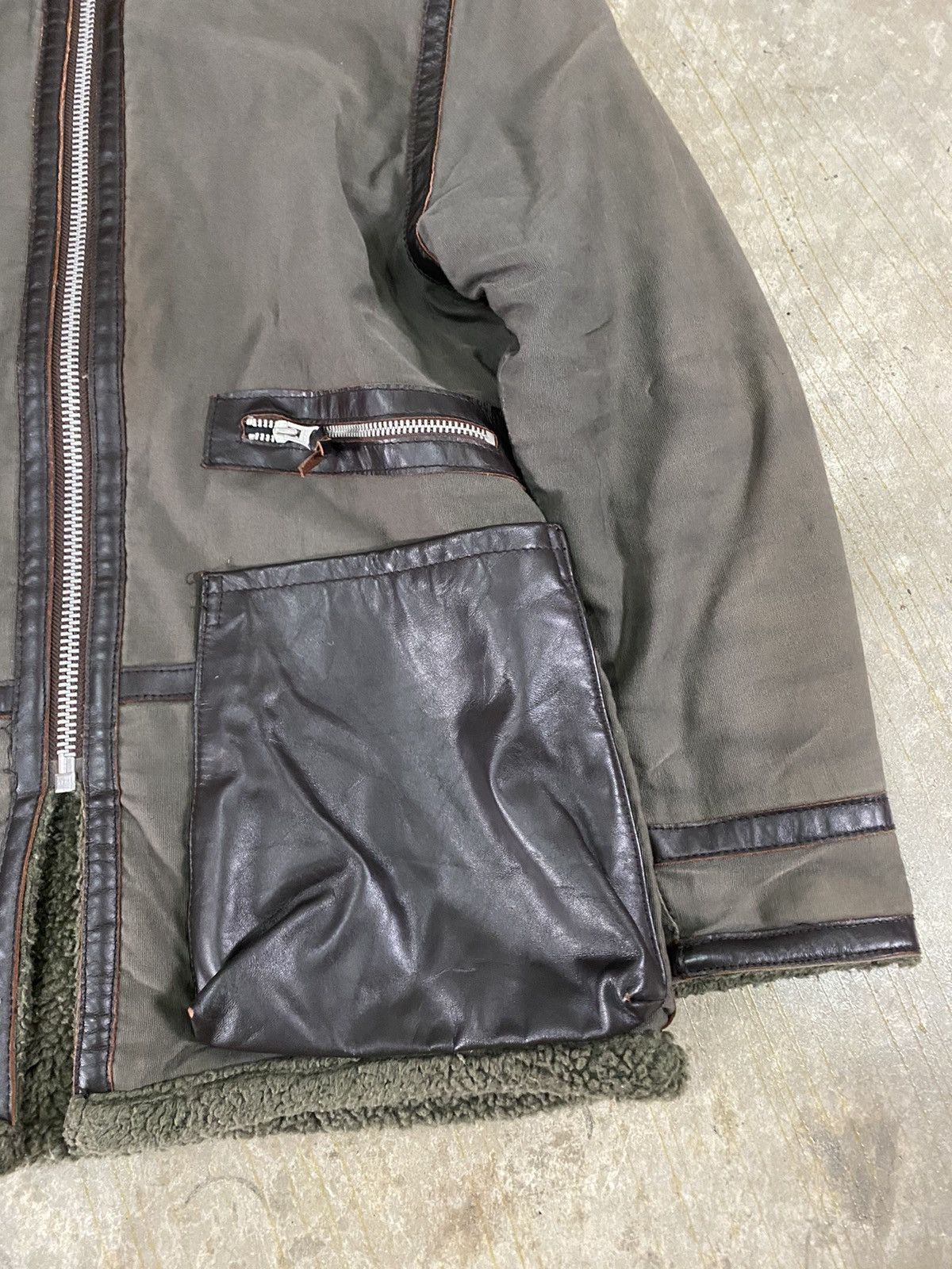 Avirex × Pelle Pelle Vtg Avirex B7 alaskan Sherpa cowhide Leather trim jacket Size US S / EU 44-46 / 1 - 5 Thumbnail
