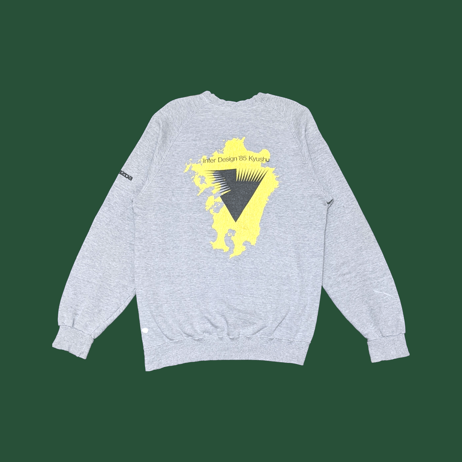 Japanese Brand × Vintage Vintage 80s Mazda Racing Inter Design Kyushu Sweatshirt Size US M / EU 48-50 / 2 - 1 Thumbnail