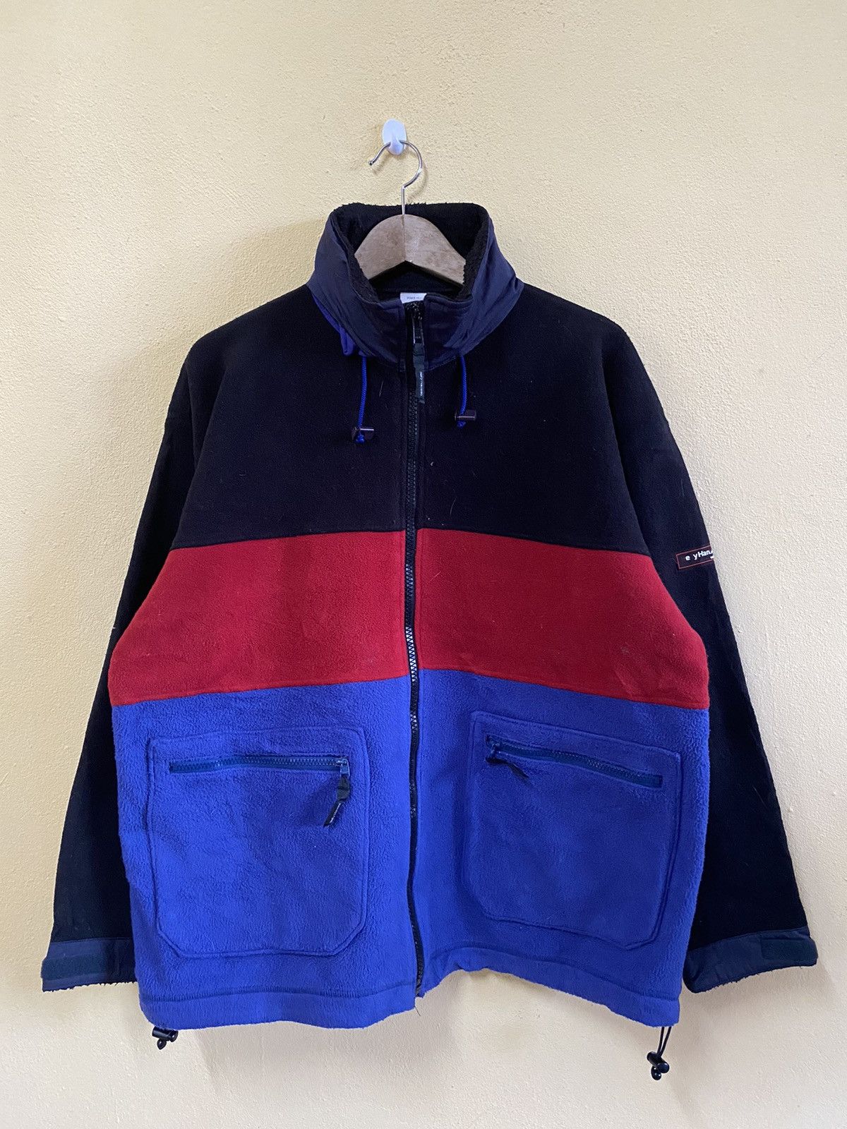 Steals💥 Helly Hansen Fleece Bulky color block sweater