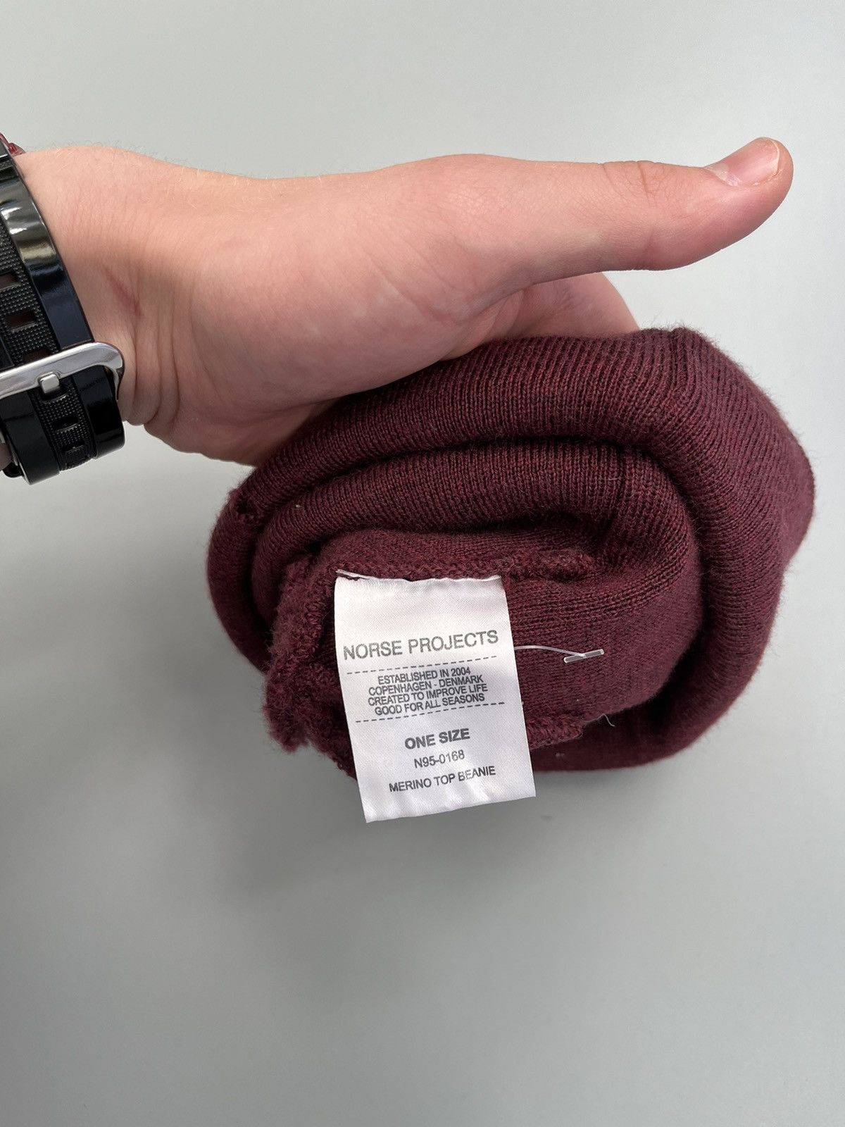 Norse Projects Norse Projects Stripe Beanie Hat Size ONE SIZE - 6 Thumbnail