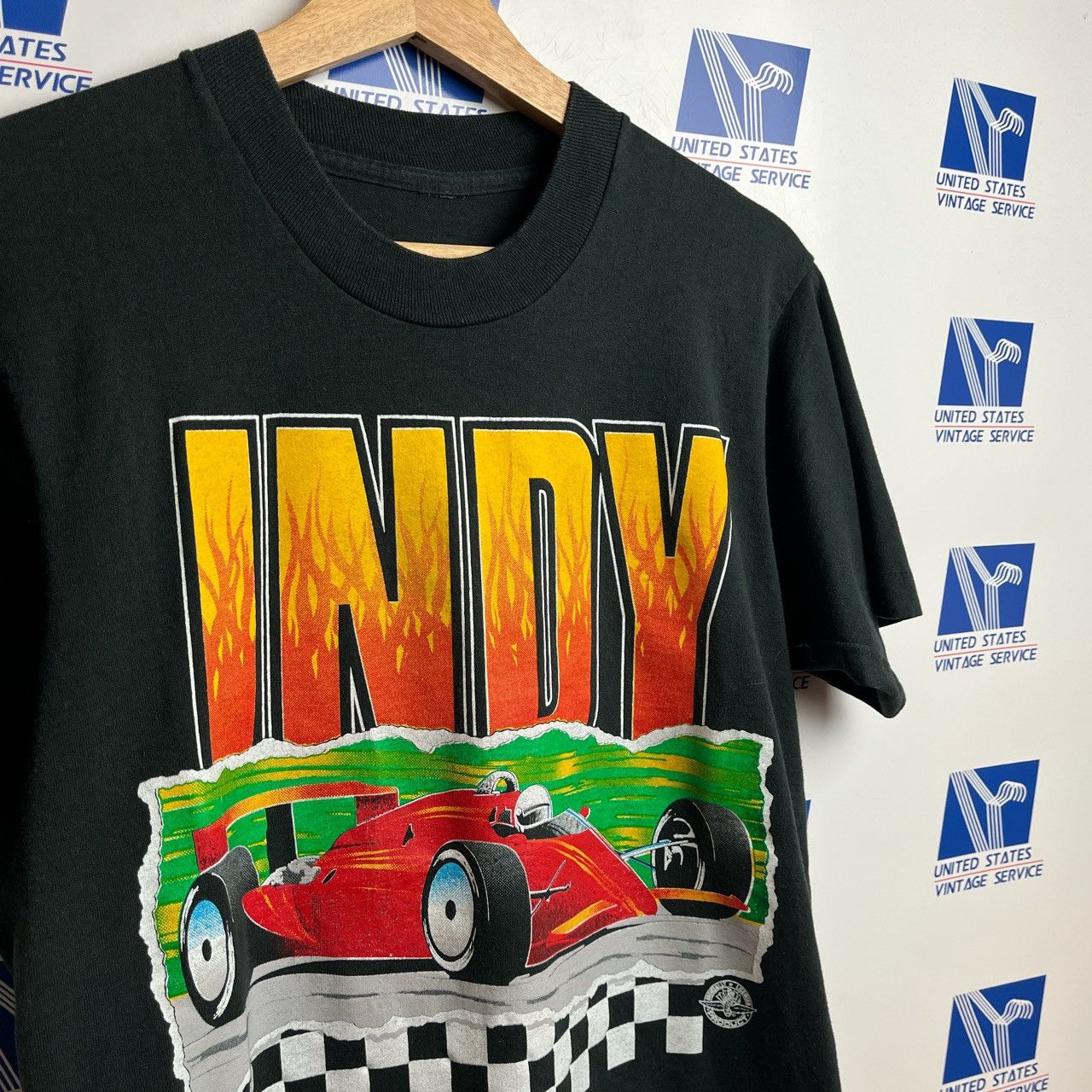 Vintage Vintage 90s Indy Car Racing Graphic T-shirt | Grailed