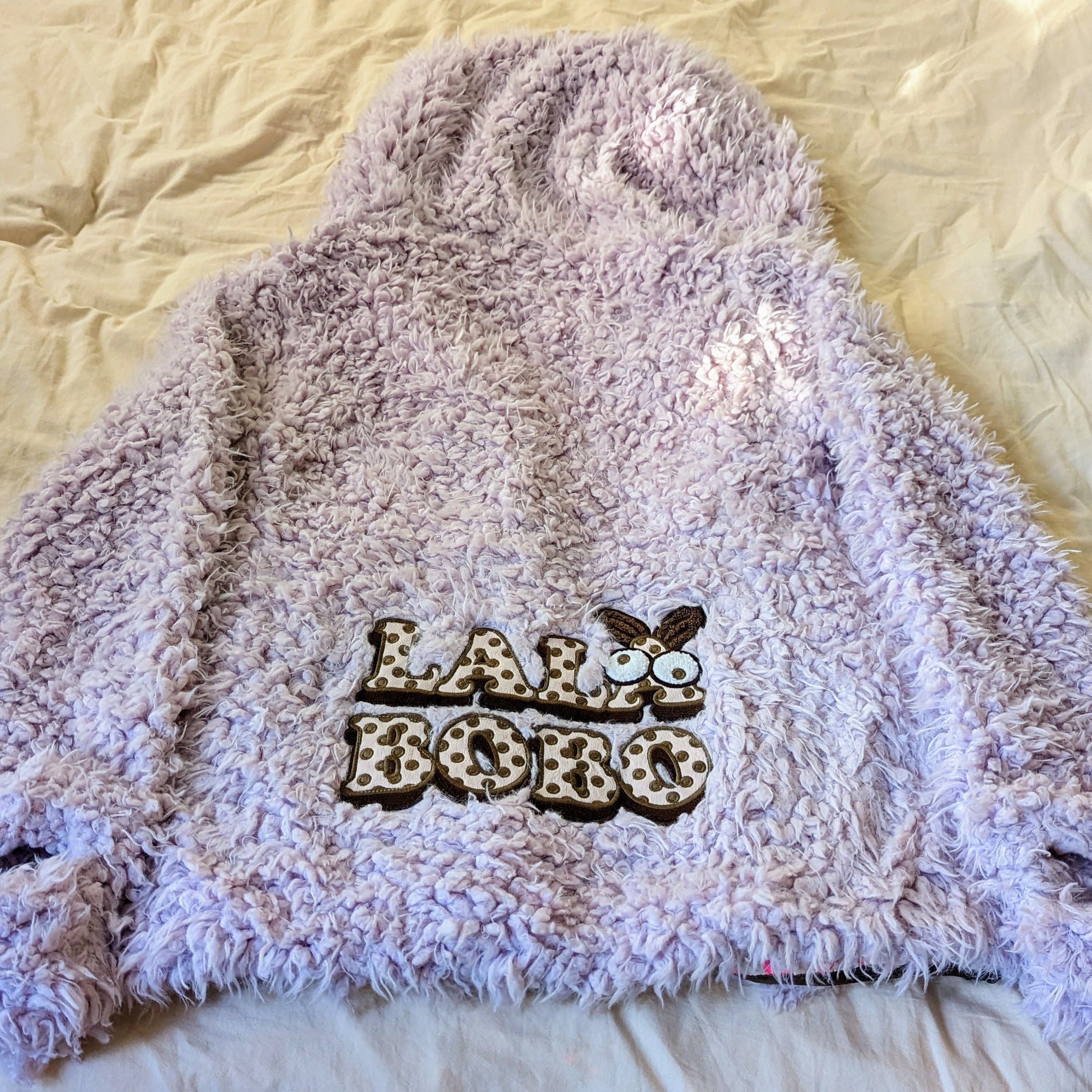 Japanese Brand × Other Lala Bobo sheep fleece hoodie - Small / L Size L / US 10 / IT 46 - 2 Thumbnail