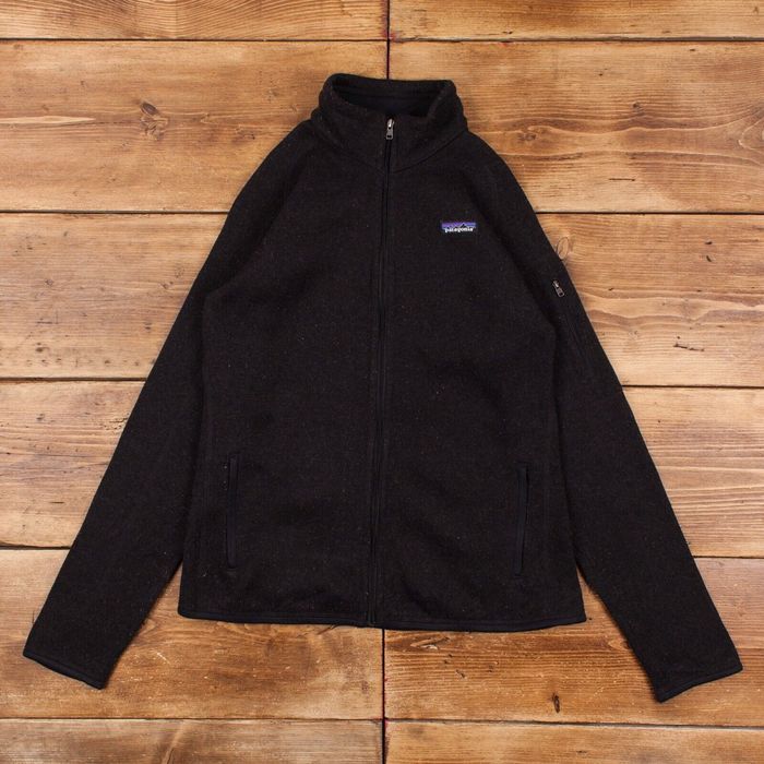 Patagonia Patagonia Knit Fleece Jacket Large Gorpcore Full Zip Black