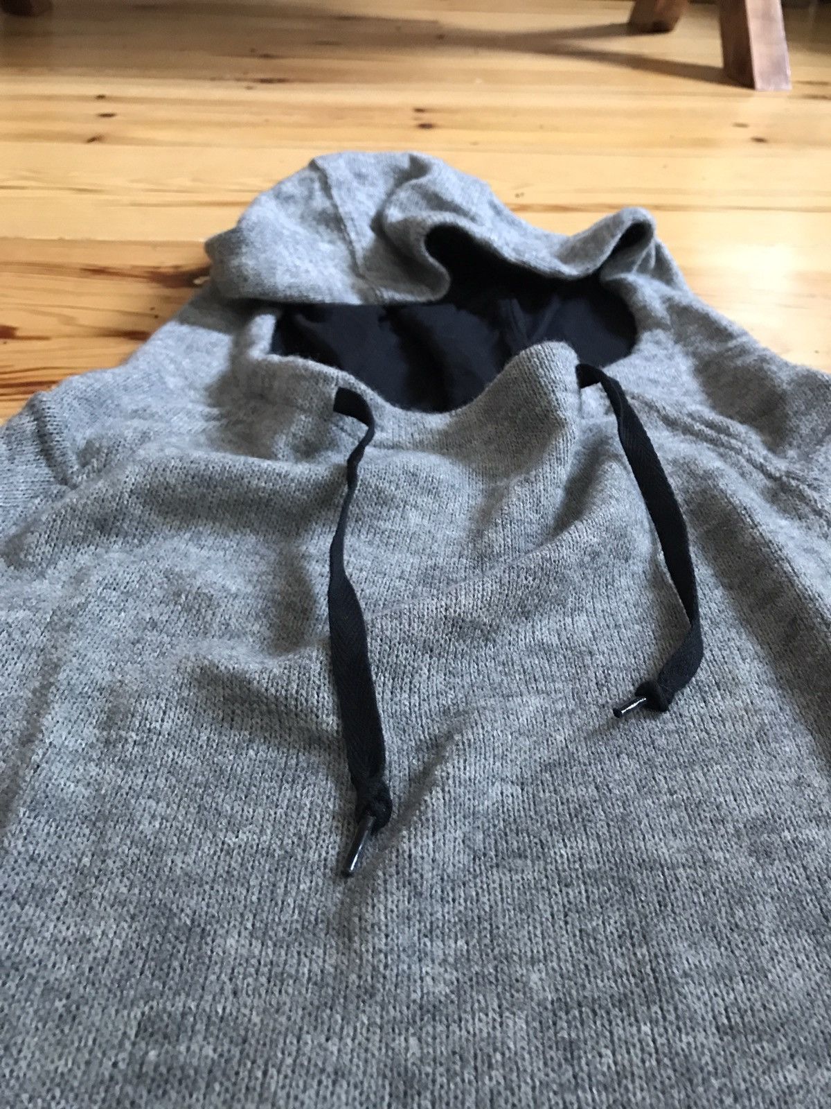 Other Nortwick Long Grey Knit Hoodie Size US M / EU 48-50 / 2 - 2 Thumbnail