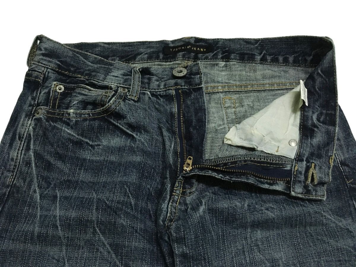 If Six Was Nine × Japanese Brand Rare Design Vintage Japanese Brand Theoria Jeans 2000s Size US 30 / EU 46 - 7 Thumbnail