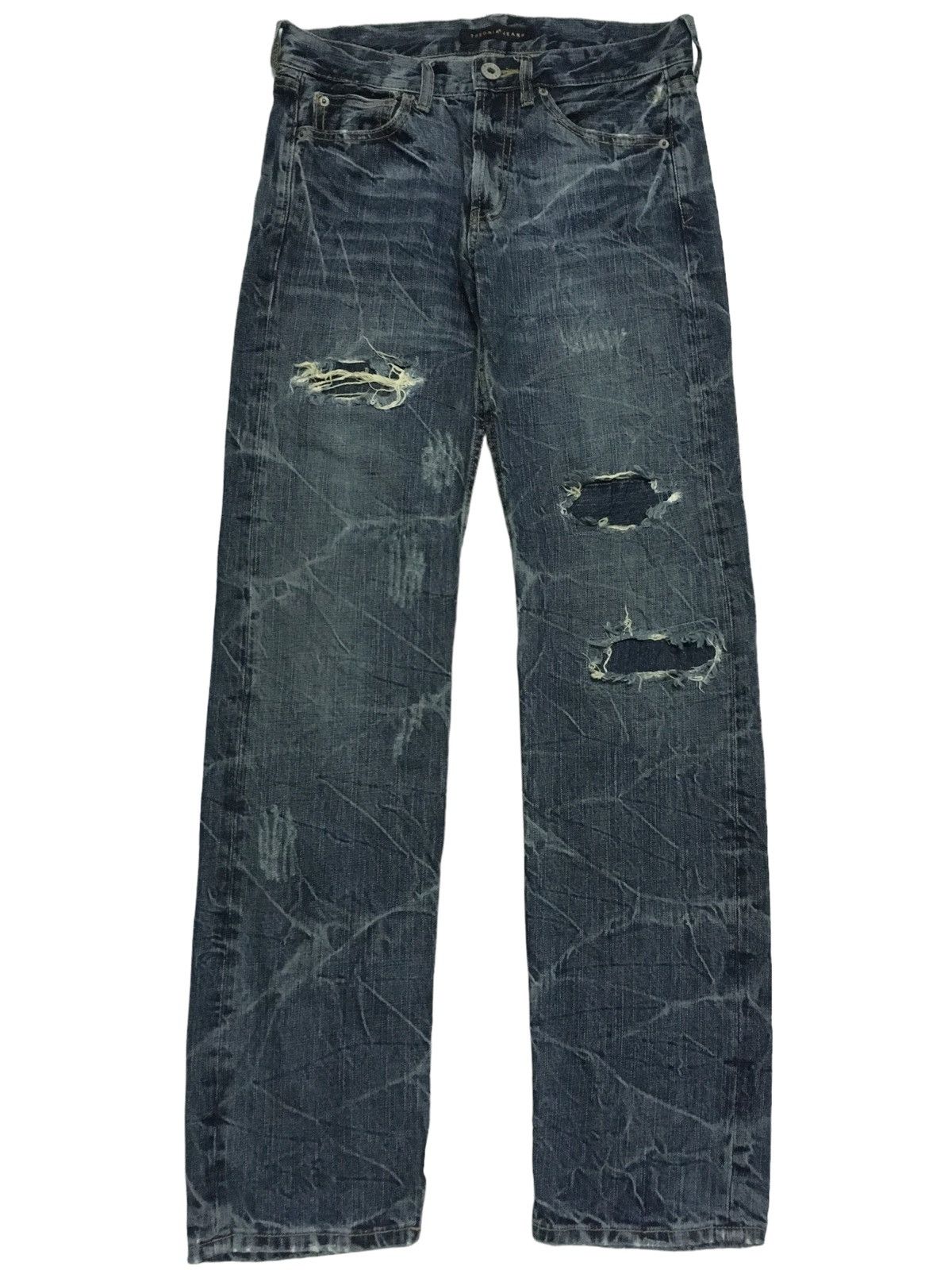 If Six Was Nine × Japanese Brand Rare Design Vintage Japanese Brand Theoria Jeans 2000s Size US 30 / EU 46 - 1 Thumbnail