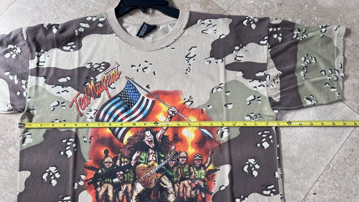 Band Tees 2003 Ted Nugent “Nuge 03 Shock & Awe” Tour Tee Size XL Size US XL / EU 56 / 4 - 7 Thumbnail