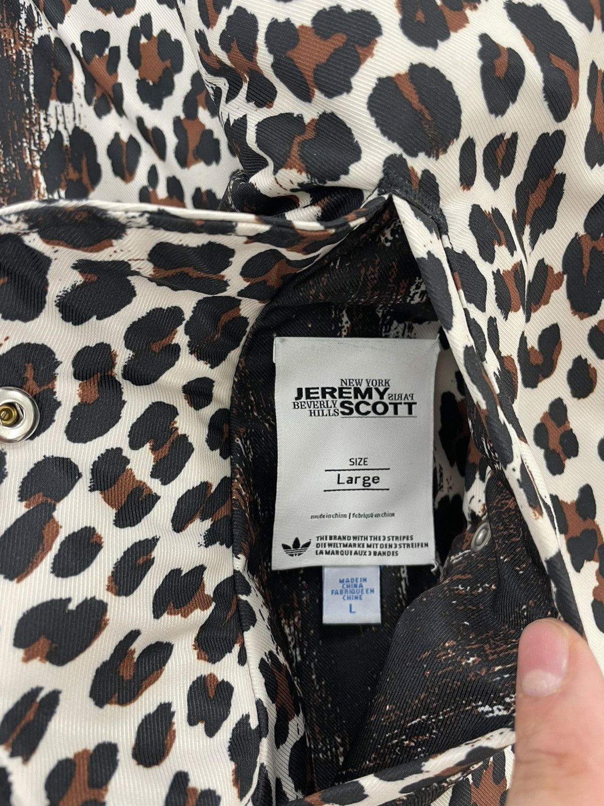 Adidas × Jeremy Scott Jeremy Scott x Adidas Reversible Ruffle Bomber Jacket Size US L / EU 52-54 / 3 - 5 Thumbnail