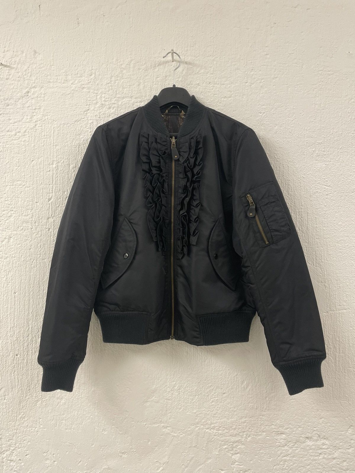 Adidas × Jeremy Scott Jeremy Scott x Adidas Reversible Ruffle Bomber Jacket Size US L / EU 52-54 / 3 - 1 Thumbnail