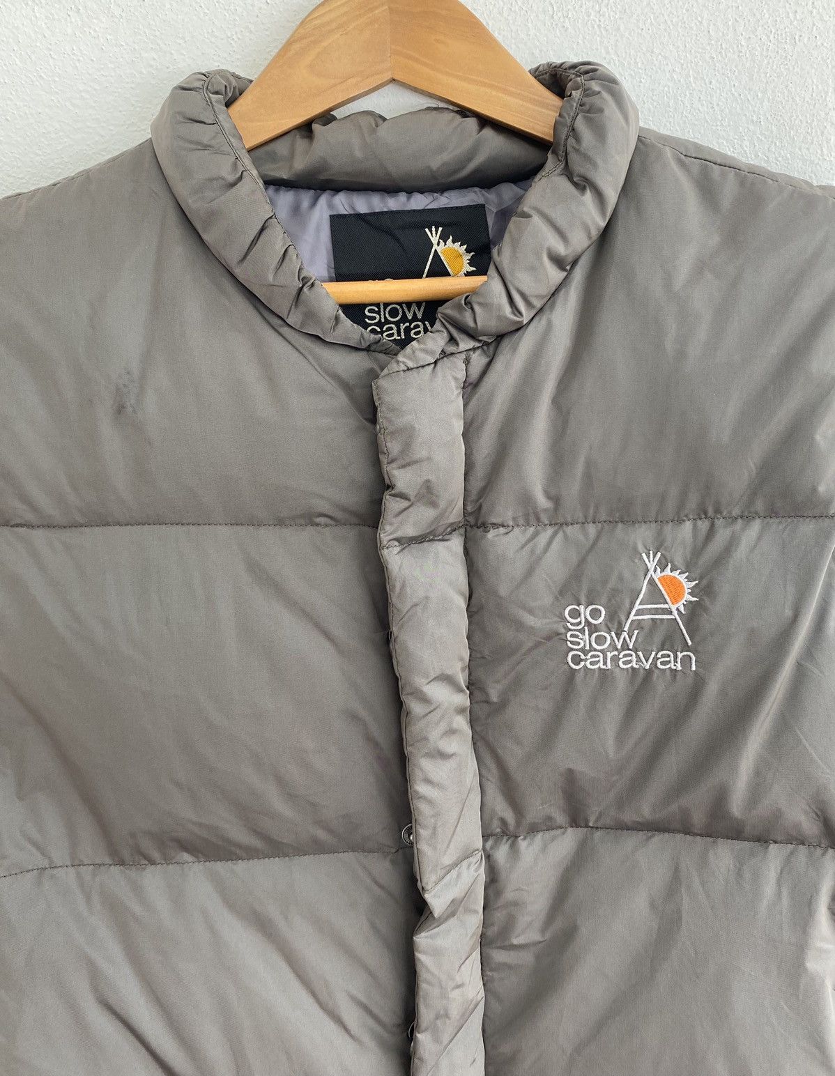 go slow caravan JAPANESE BRAND GO SLOW CARAVAN PUFFER VEST JACKET SIZE 3 Size US M / EU 48-50 / 2 - 4 Thumbnail