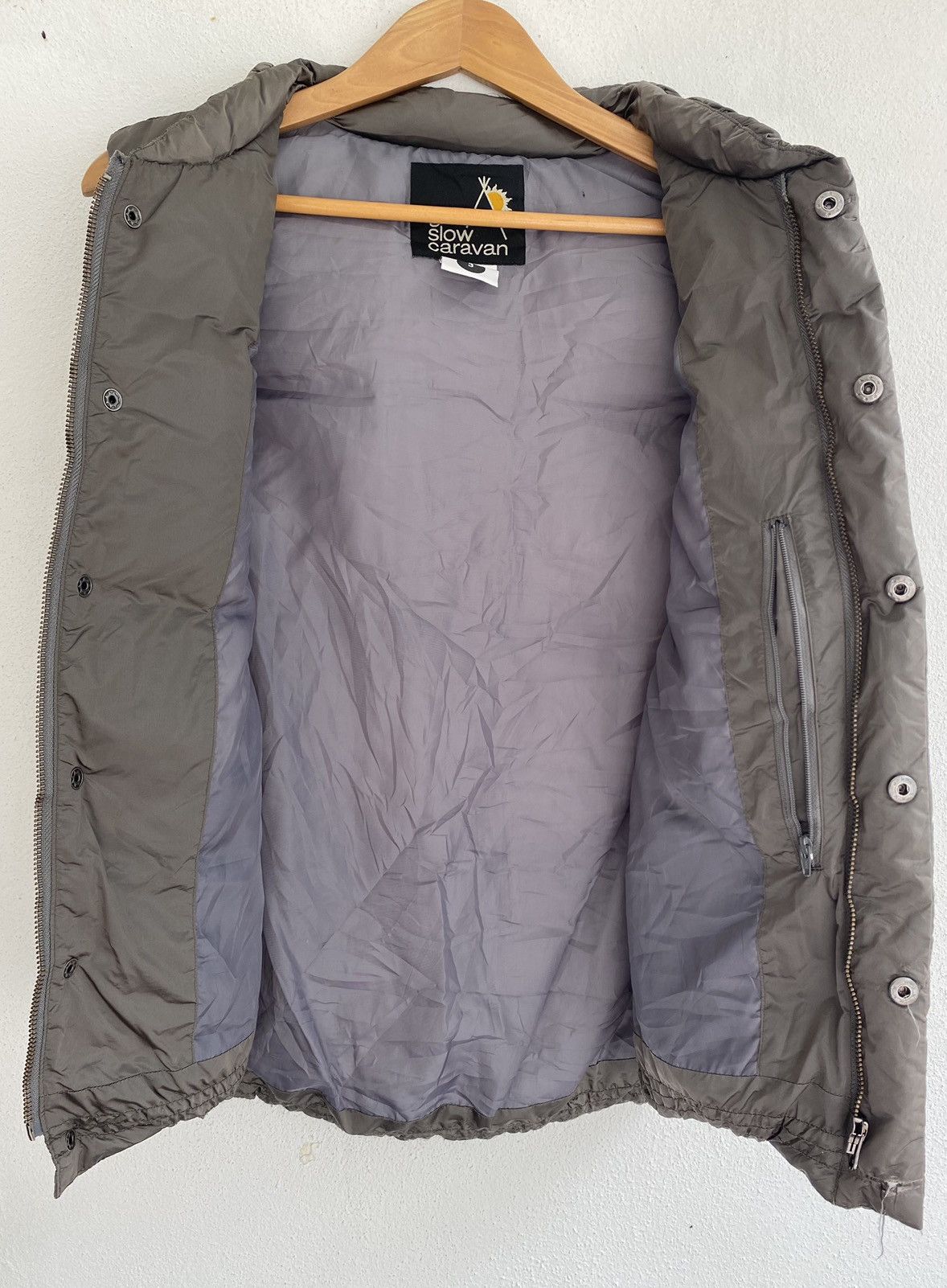 go slow caravan JAPANESE BRAND GO SLOW CARAVAN PUFFER VEST JACKET SIZE 3 Size US M / EU 48-50 / 2 - 12 Thumbnail