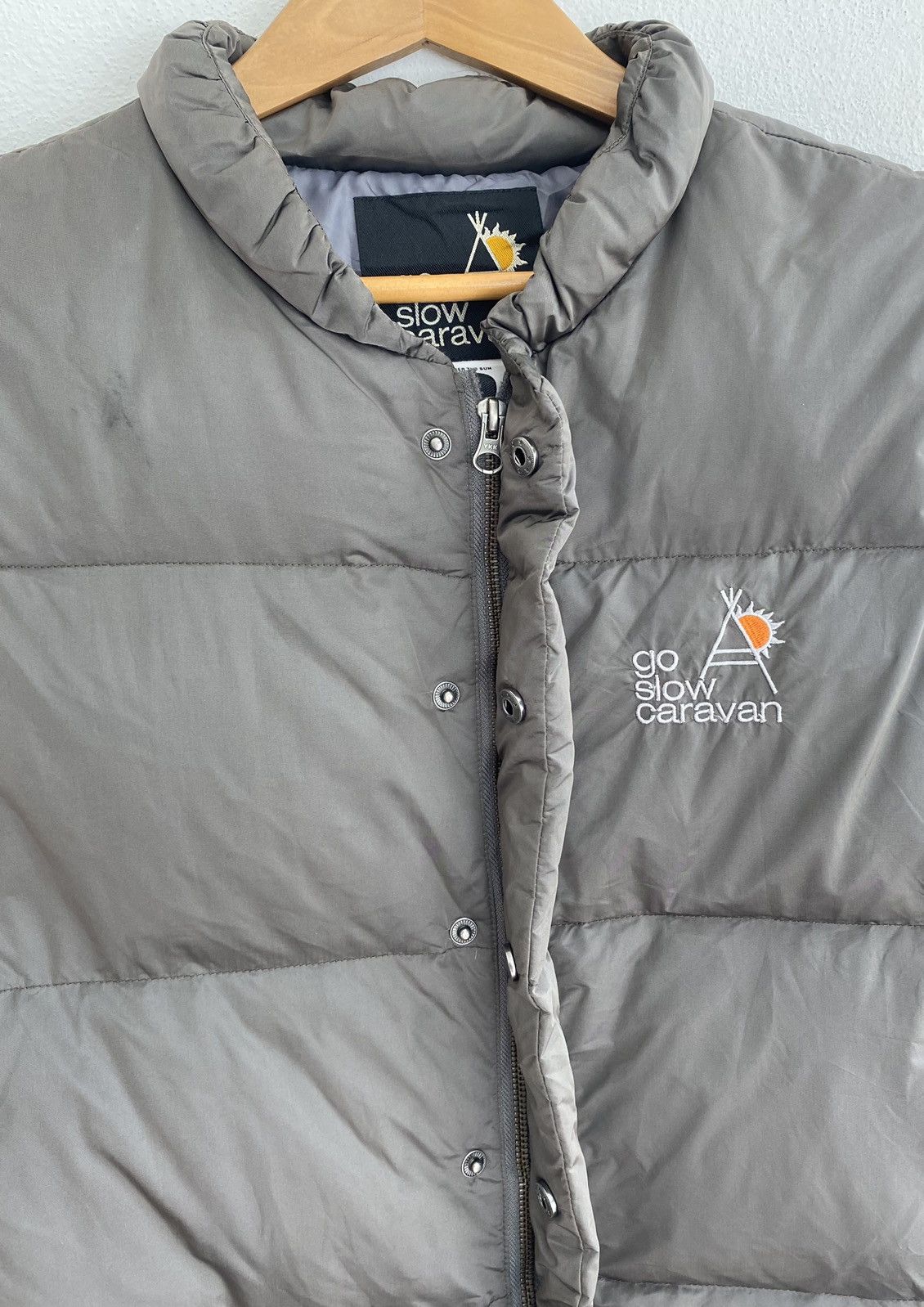 go slow caravan JAPANESE BRAND GO SLOW CARAVAN PUFFER VEST JACKET SIZE 3 Size US M / EU 48-50 / 2 - 5 Thumbnail