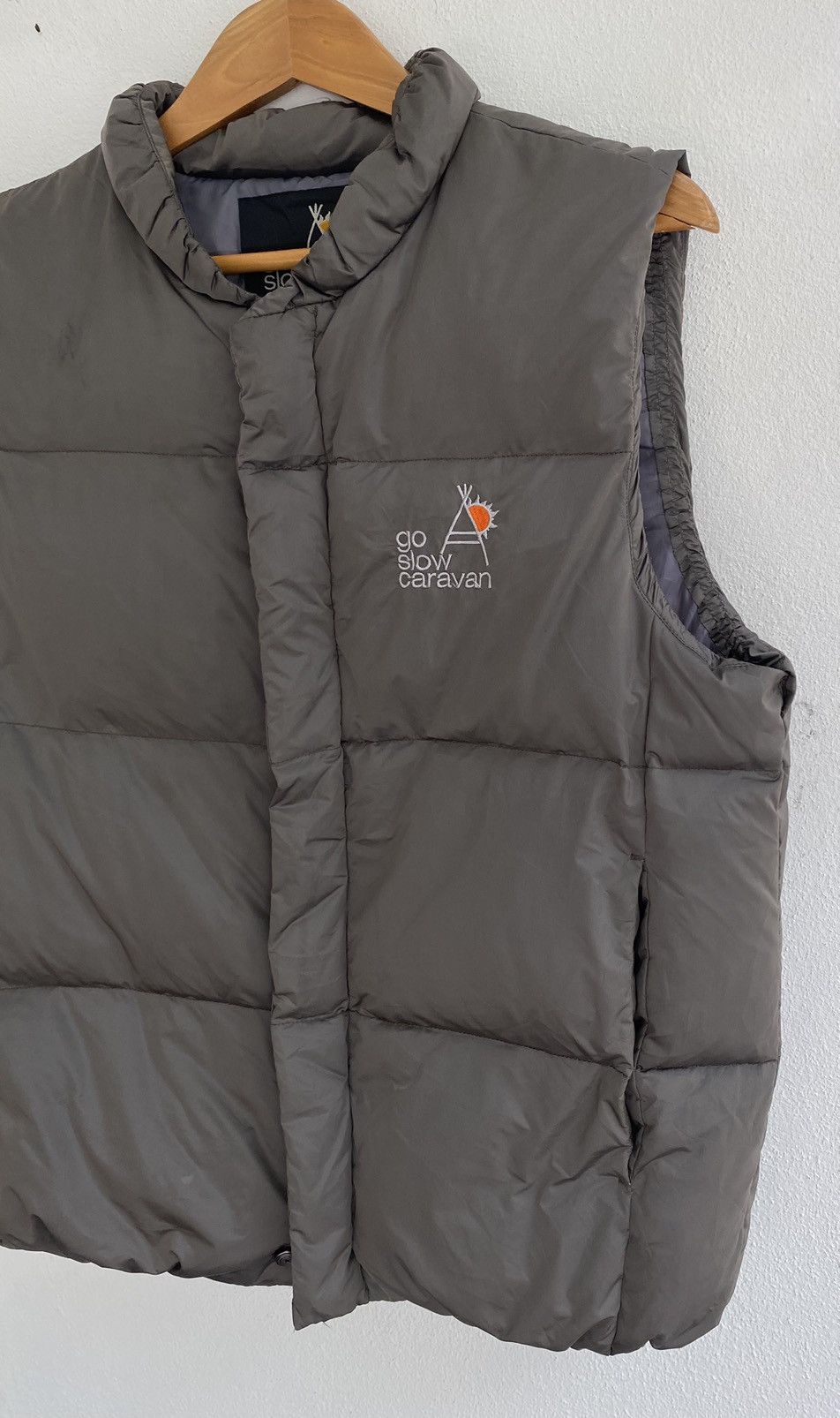 go slow caravan JAPANESE BRAND GO SLOW CARAVAN PUFFER VEST JACKET SIZE 3 Size US M / EU 48-50 / 2 - 2 Thumbnail