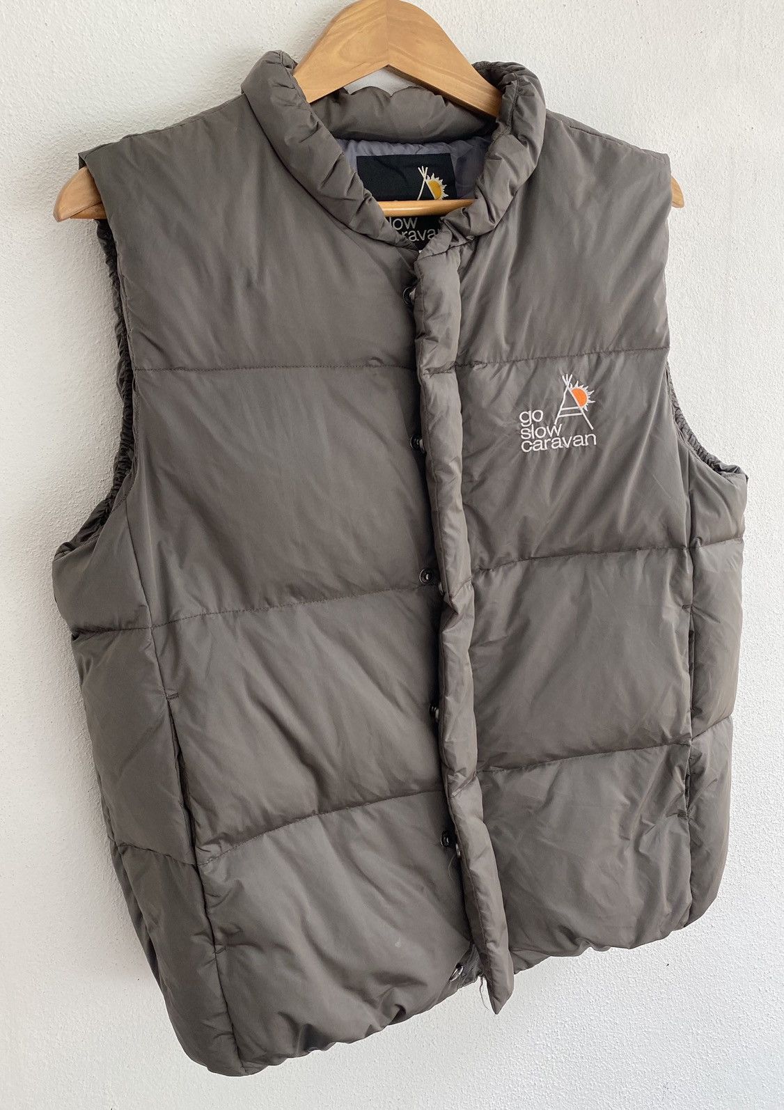 go slow caravan JAPANESE BRAND GO SLOW CARAVAN PUFFER VEST JACKET SIZE 3 Size US M / EU 48-50 / 2 - 3 Thumbnail