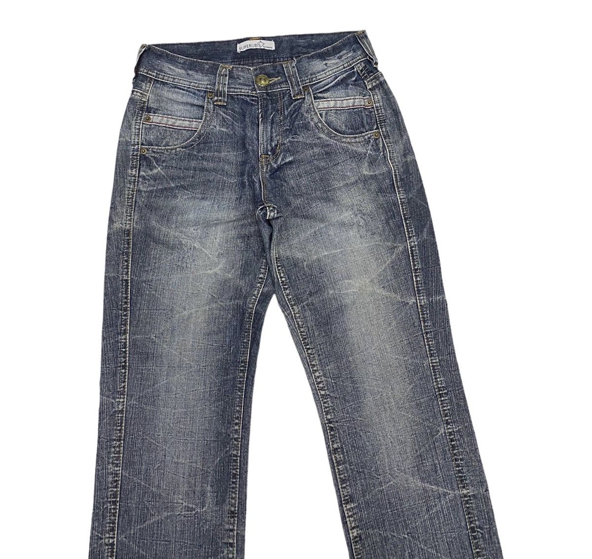 Hysteric Glamour HYSTERIC GLAMOUR STYLE SPERUBIS BY VALLETTA LIGHTNING PANTS Size 29" - 2 Thumbnail