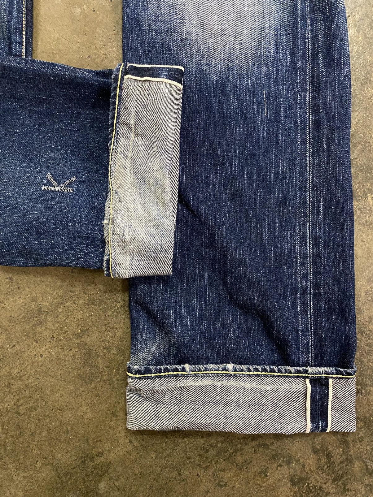 Japanese Brand × Vintage Vintage Thrashed Kunna Distressed Denim Pants Size 30" / US 8 / IT 44 - 5 Thumbnail