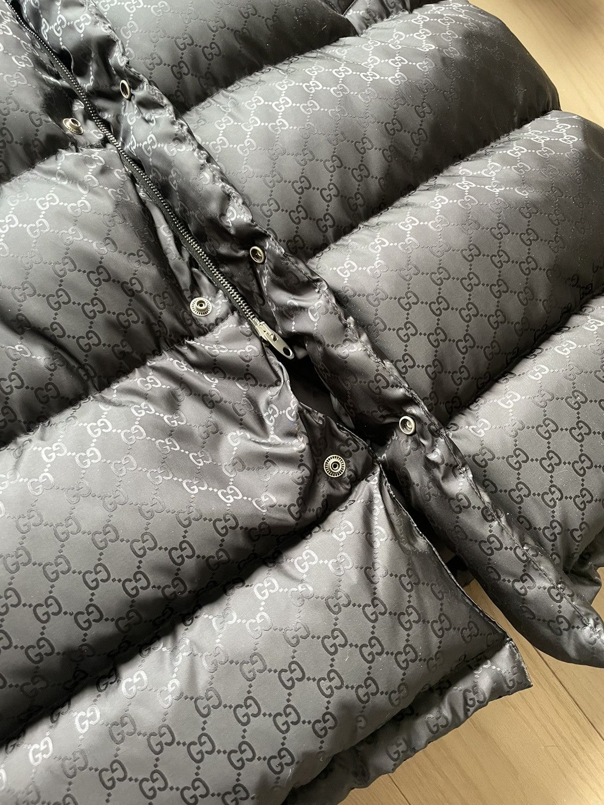 Gucci Gucci Nylon Down Coat Jacket Size US L / EU 52-54 / 3 - 12 Thumbnail