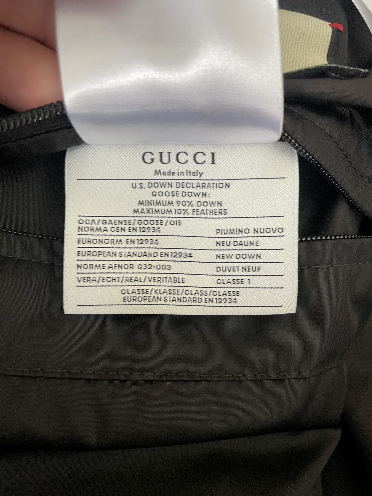 Gucci Gucci Nylon Down Coat Jacket Size US L / EU 52-54 / 3 - 9 Thumbnail