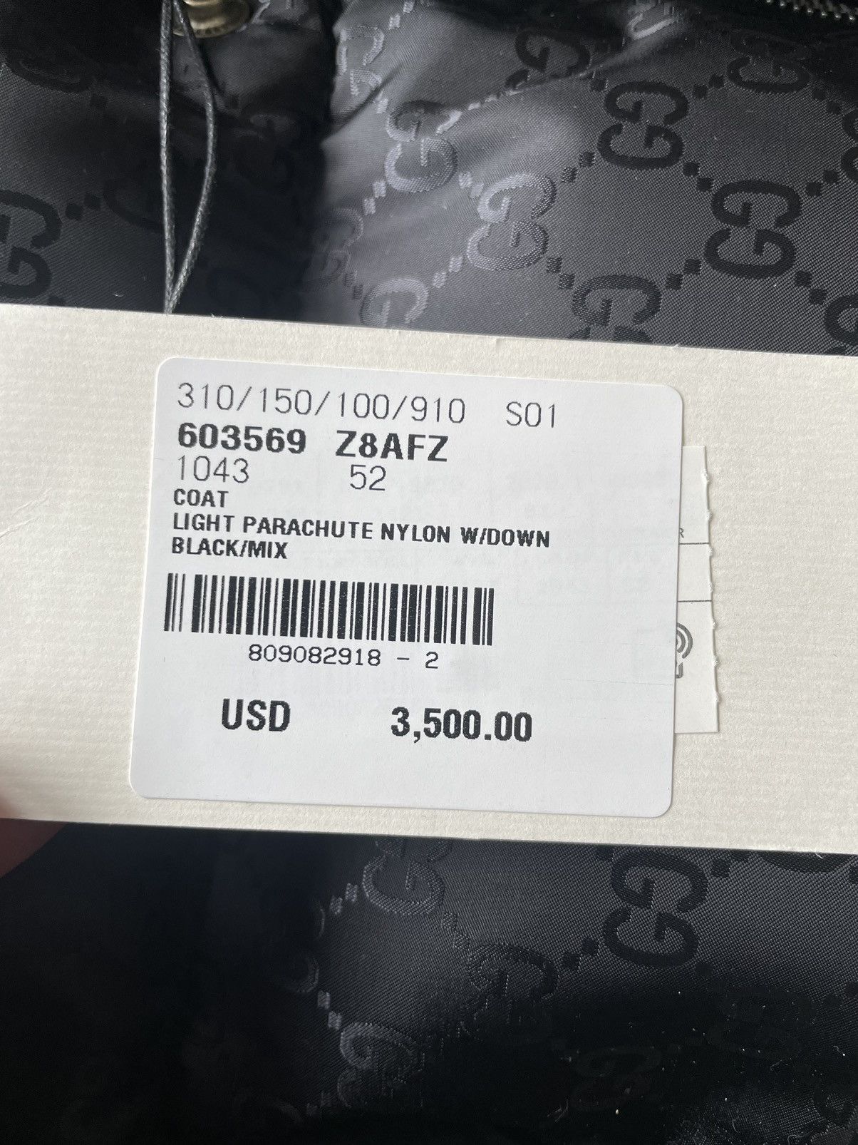 Gucci Gucci Nylon Down Coat Jacket Size US L / EU 52-54 / 3 - 4 Thumbnail