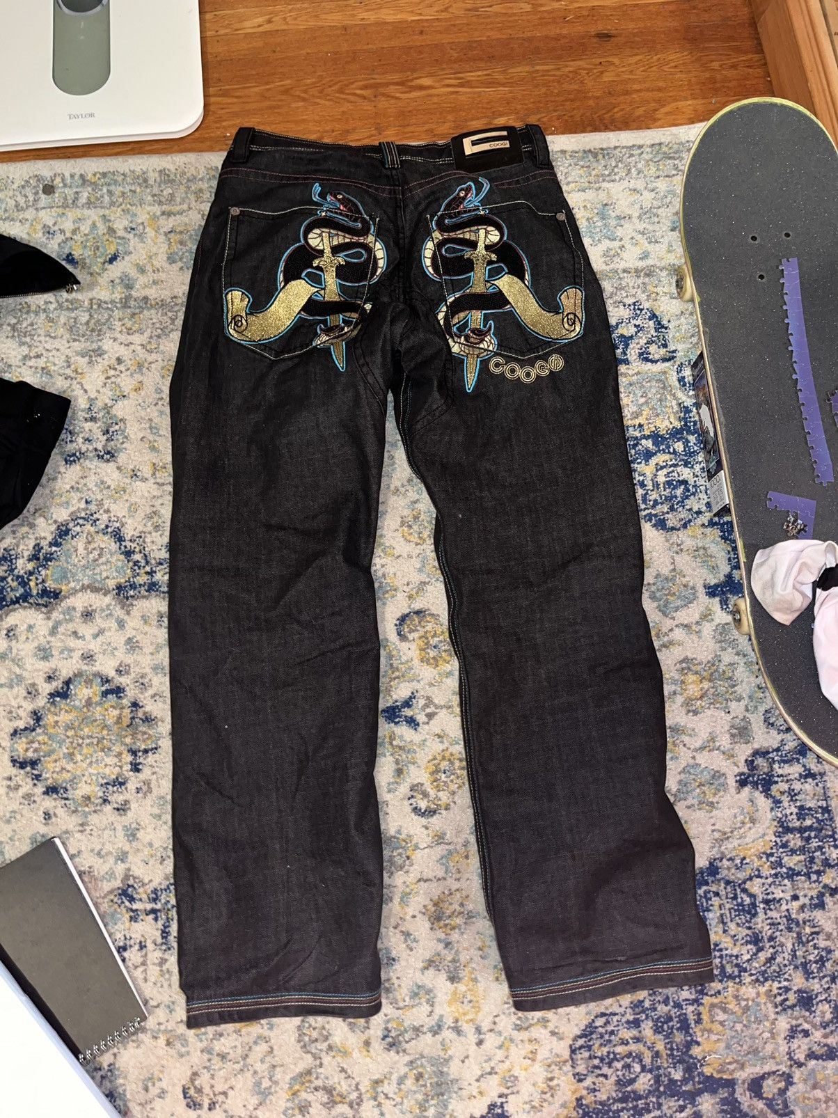 Coogi Sword and serpent Coogi jeans Size US 34 / EU 50 - 2 Thumbnail