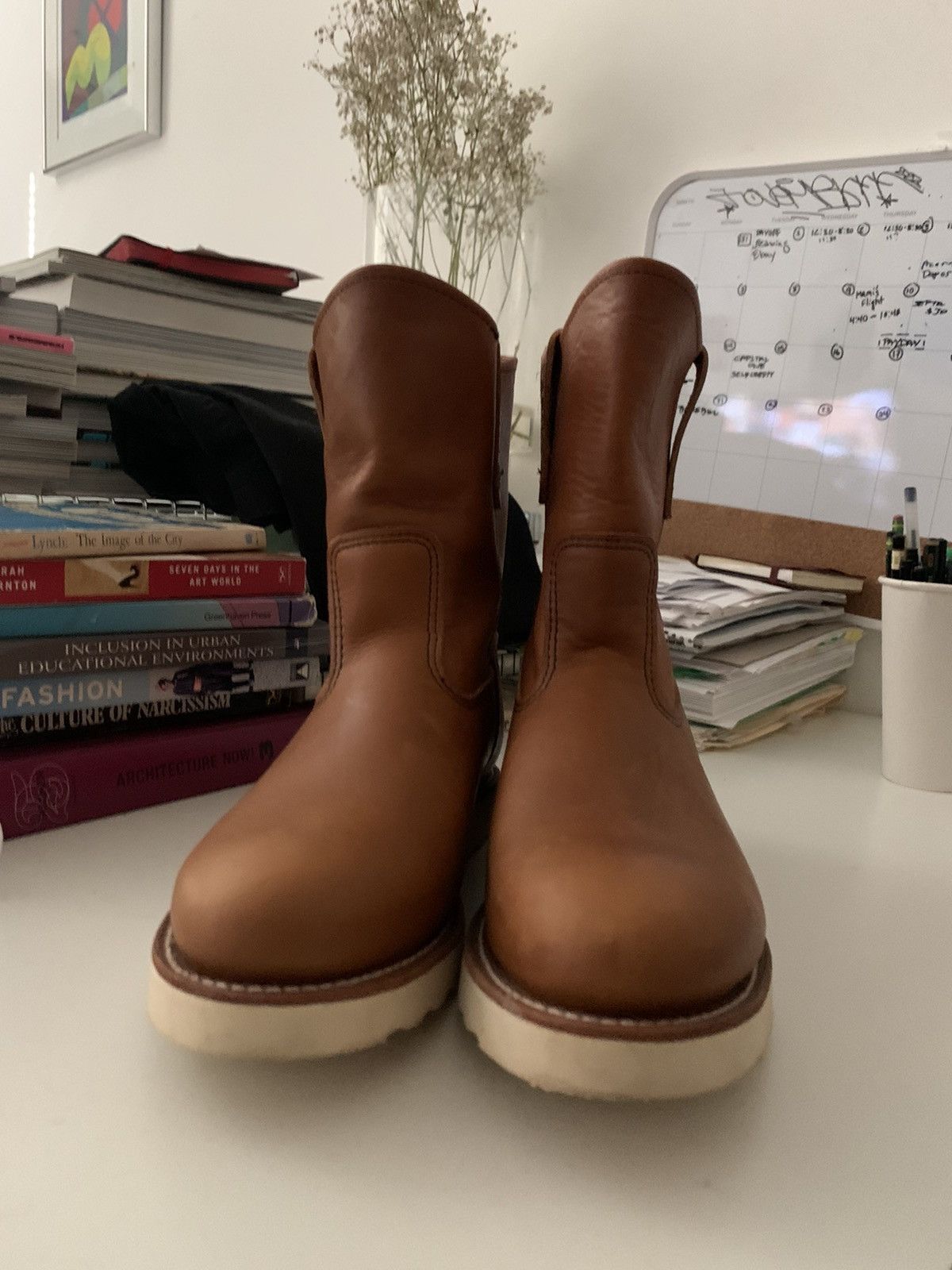 Red Wing Red Wing 886 Peco 9 Inch Soft Toe Pull on Boot Heavy Duty Grailed