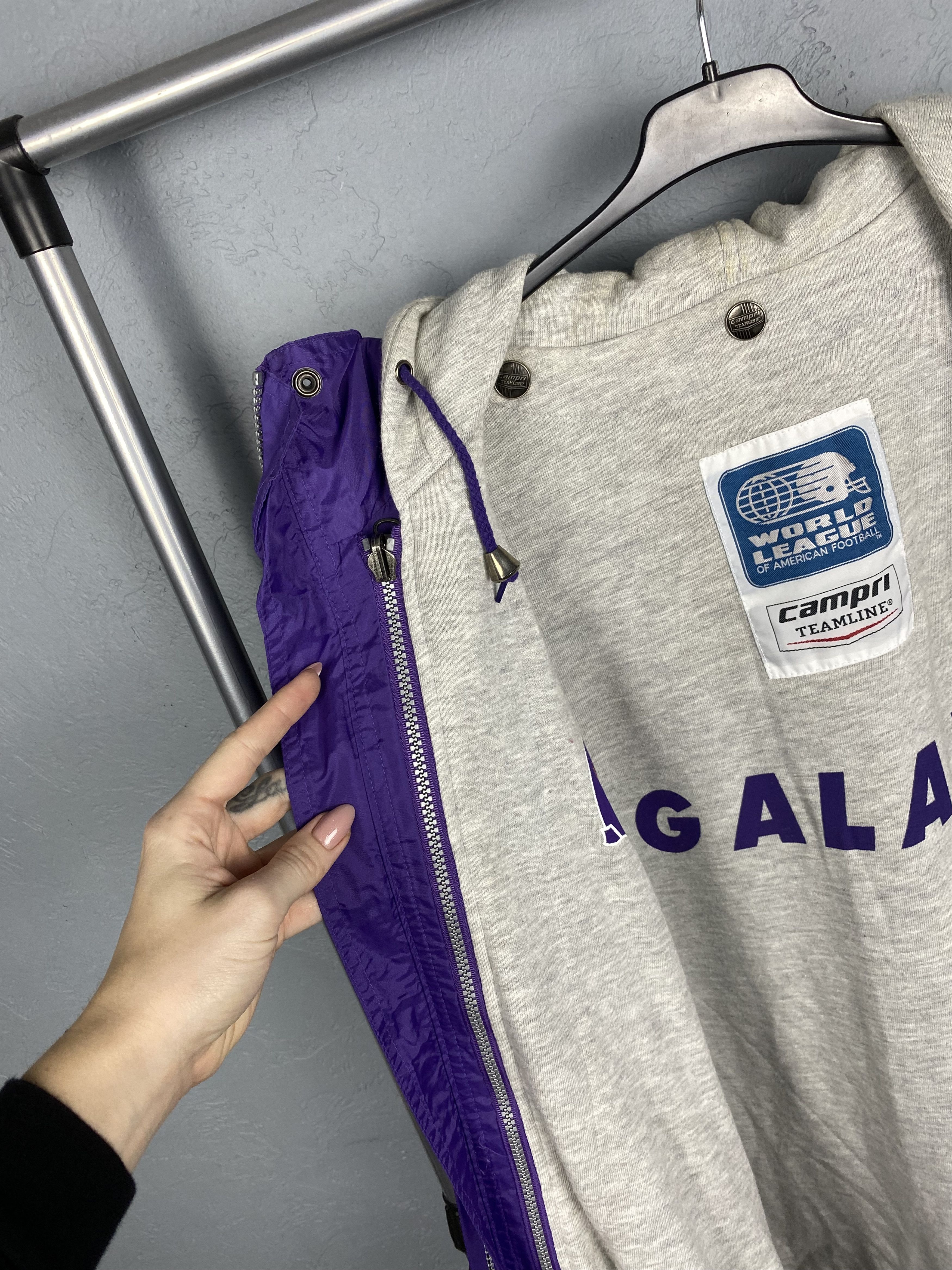Vintage Frankfurt Galaxy Vintage American Football Reversible Jacket Size US L / EU 52-54 / 3 - 10 Thumbnail