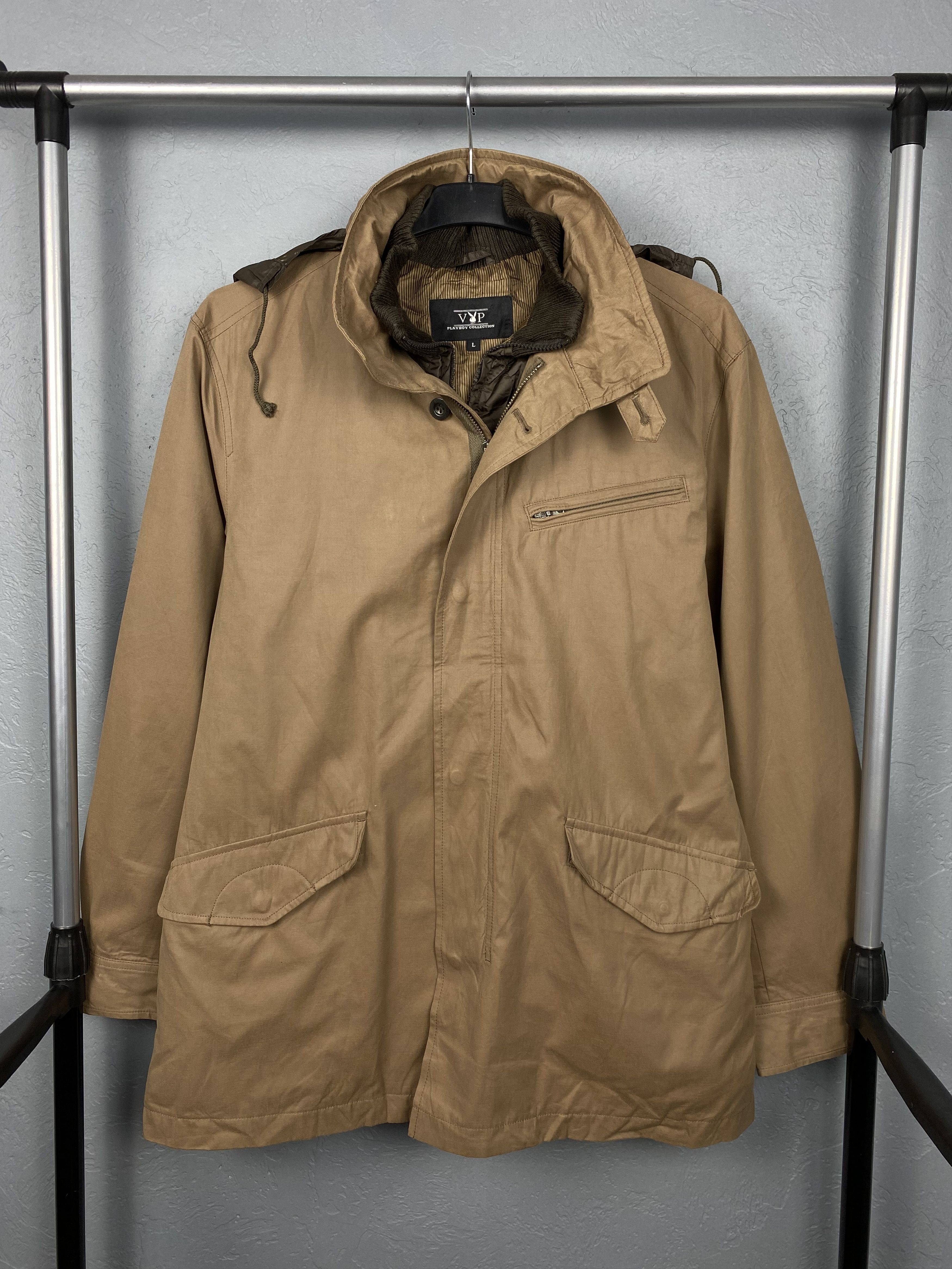 Japanese Brand × Playboy × Vintage Playboy Collection Vintage Jacket Oversized Vest Bomber Size US L / EU 52-54 / 3 - 2 Thumbnail