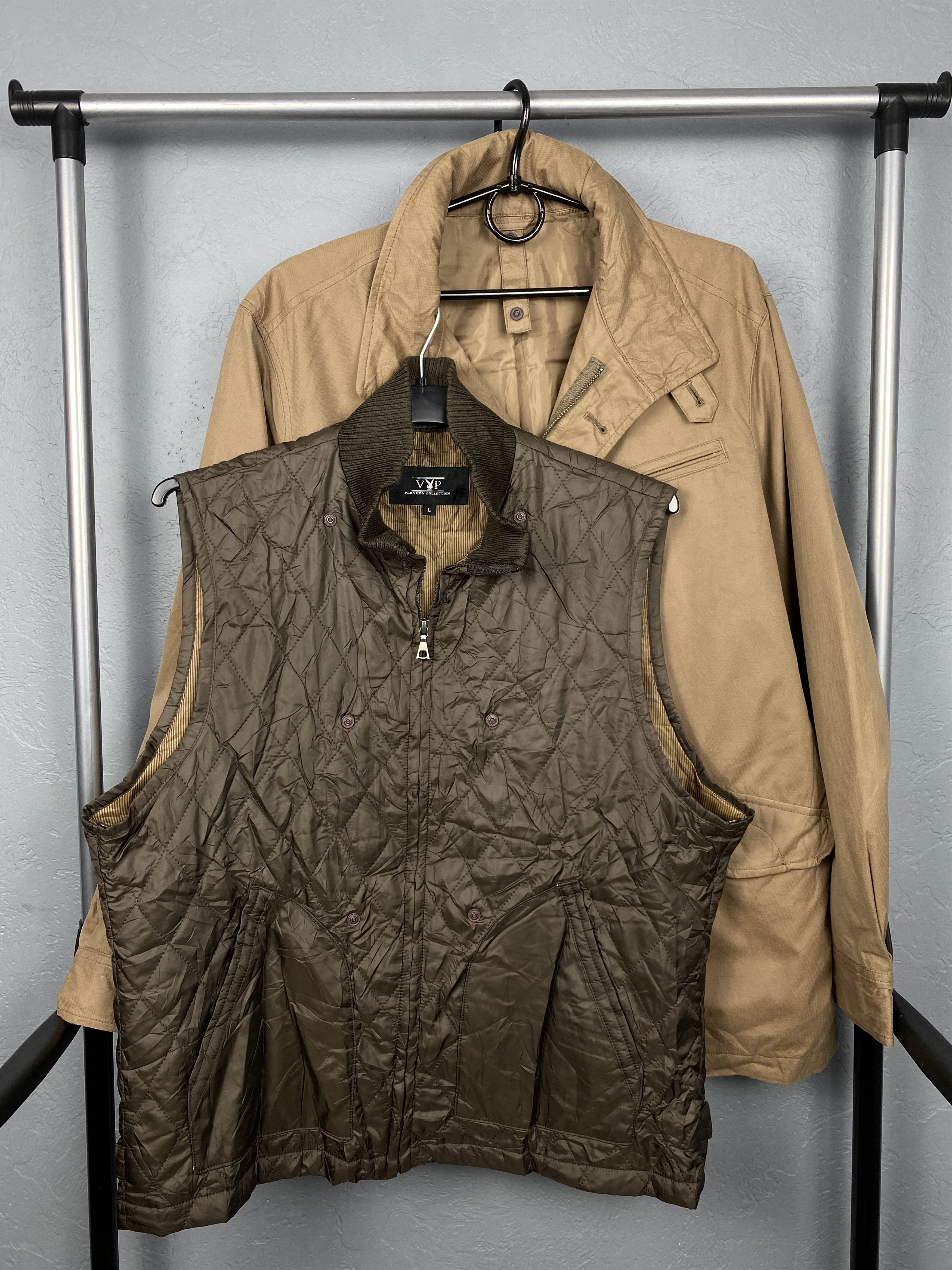 Japanese Brand × Playboy × Vintage Playboy Collection Vintage Jacket Oversized Vest Bomber Size US L / EU 52-54 / 3 - 1 Thumbnail