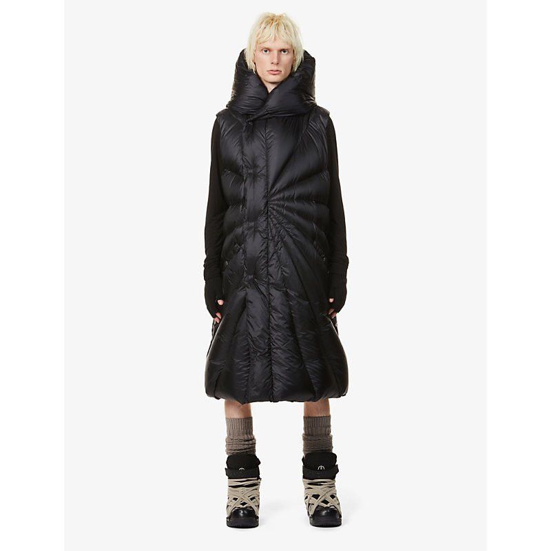 Moncler × Rick Owens Rick Owens Moncler Porterville oversized vest M-XL Size US XL / EU 56 / 4 - 1 Thumbnail