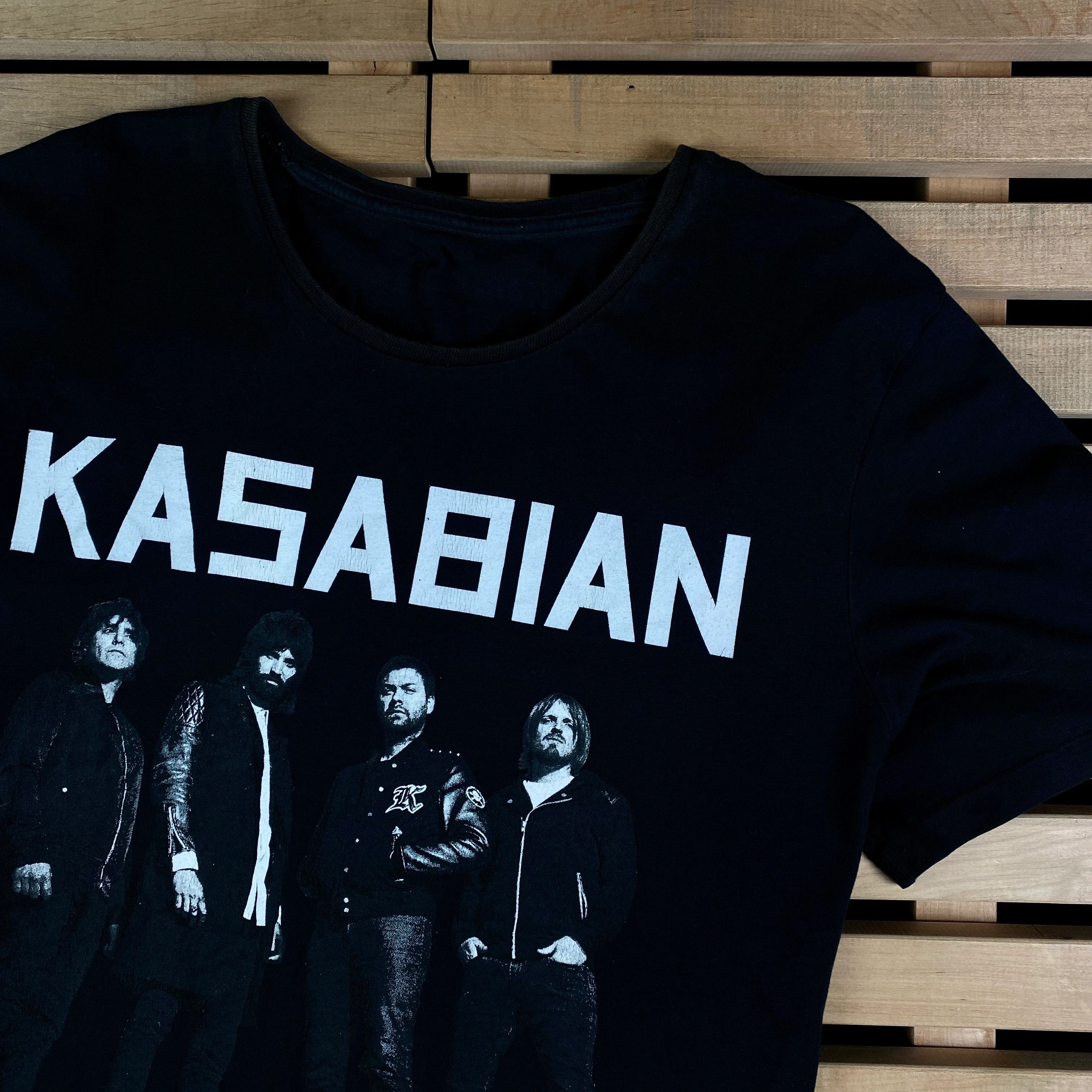 Band Tees × Vintage Mens Vintage T Shirt kasabian Size L Size US L / EU 52-54 / 3 - 2 Thumbnail