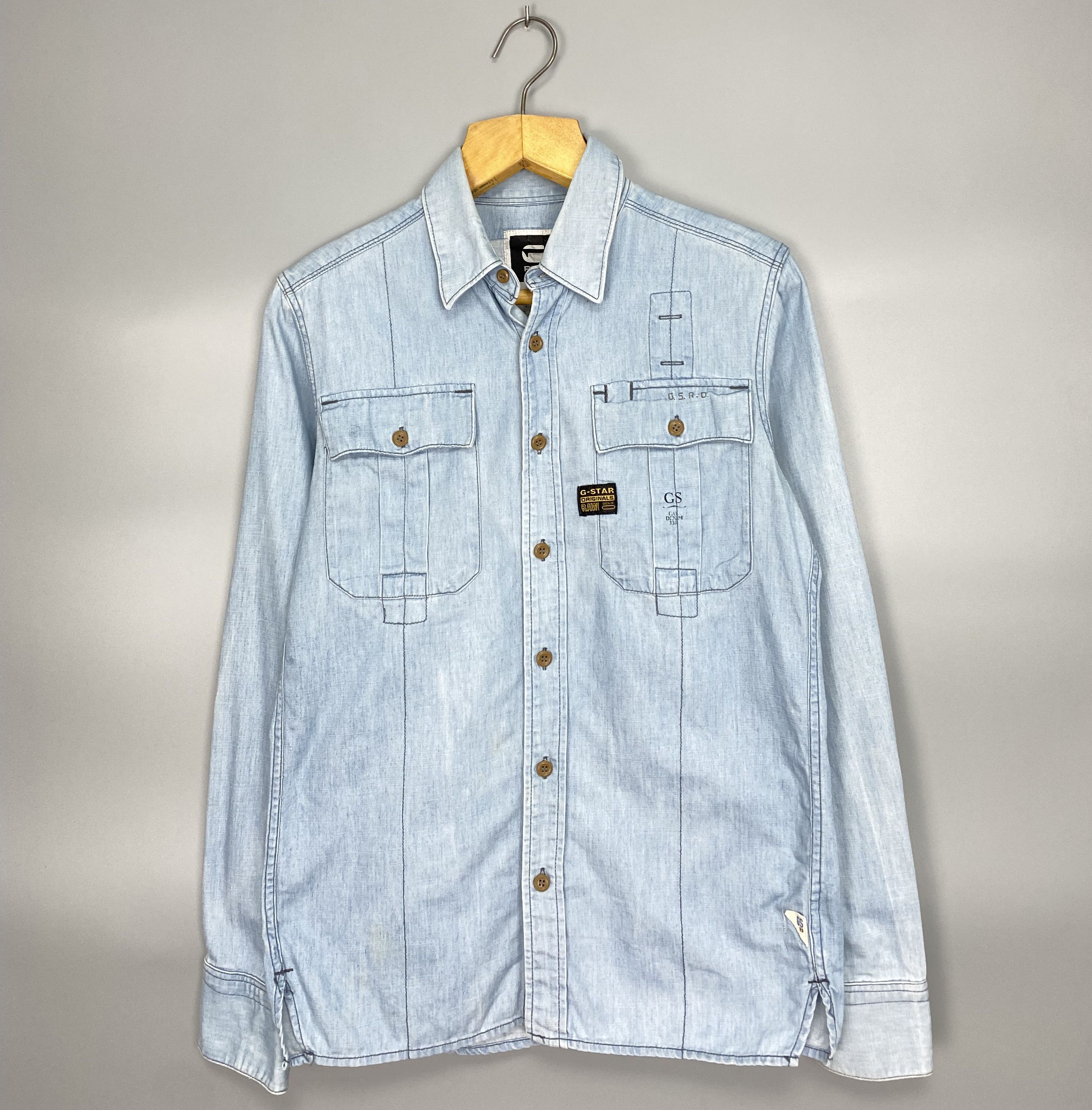 G-Star G-Star Raw Tunnel Rhine L/S Shirt Size US S / EU 44-46 / 1 - 1 Thumbnail